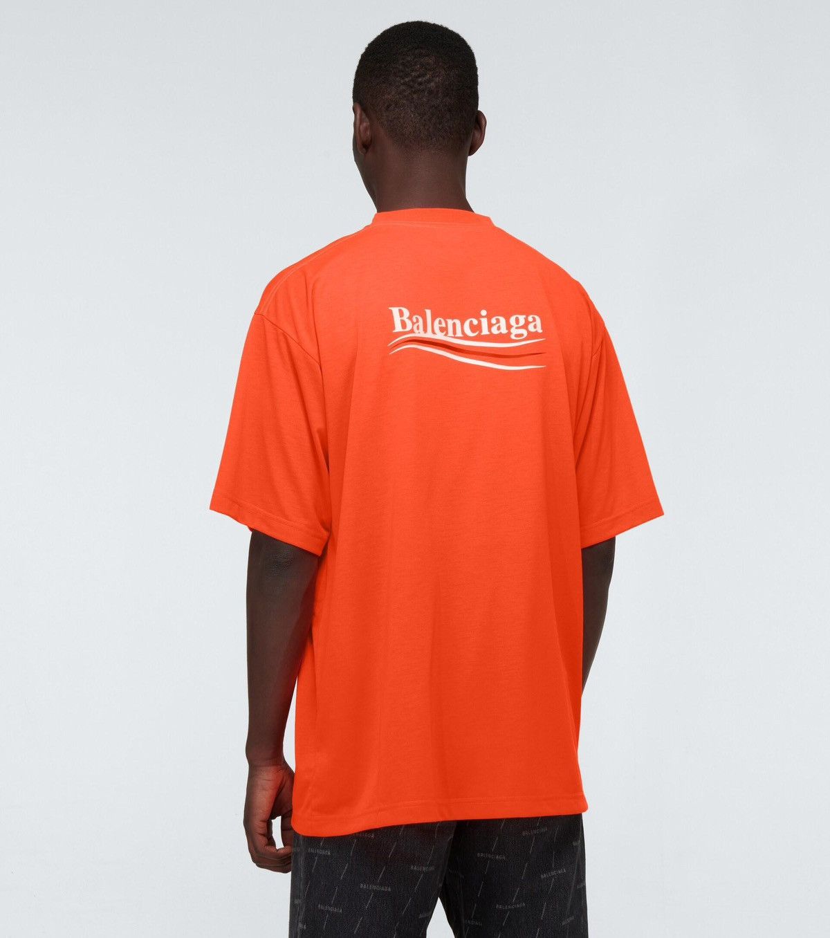 Balenciaga Orange 'Political Campaign' T-Shirt Size US S / EU 44-46 / 1 - 2 Thumbnail