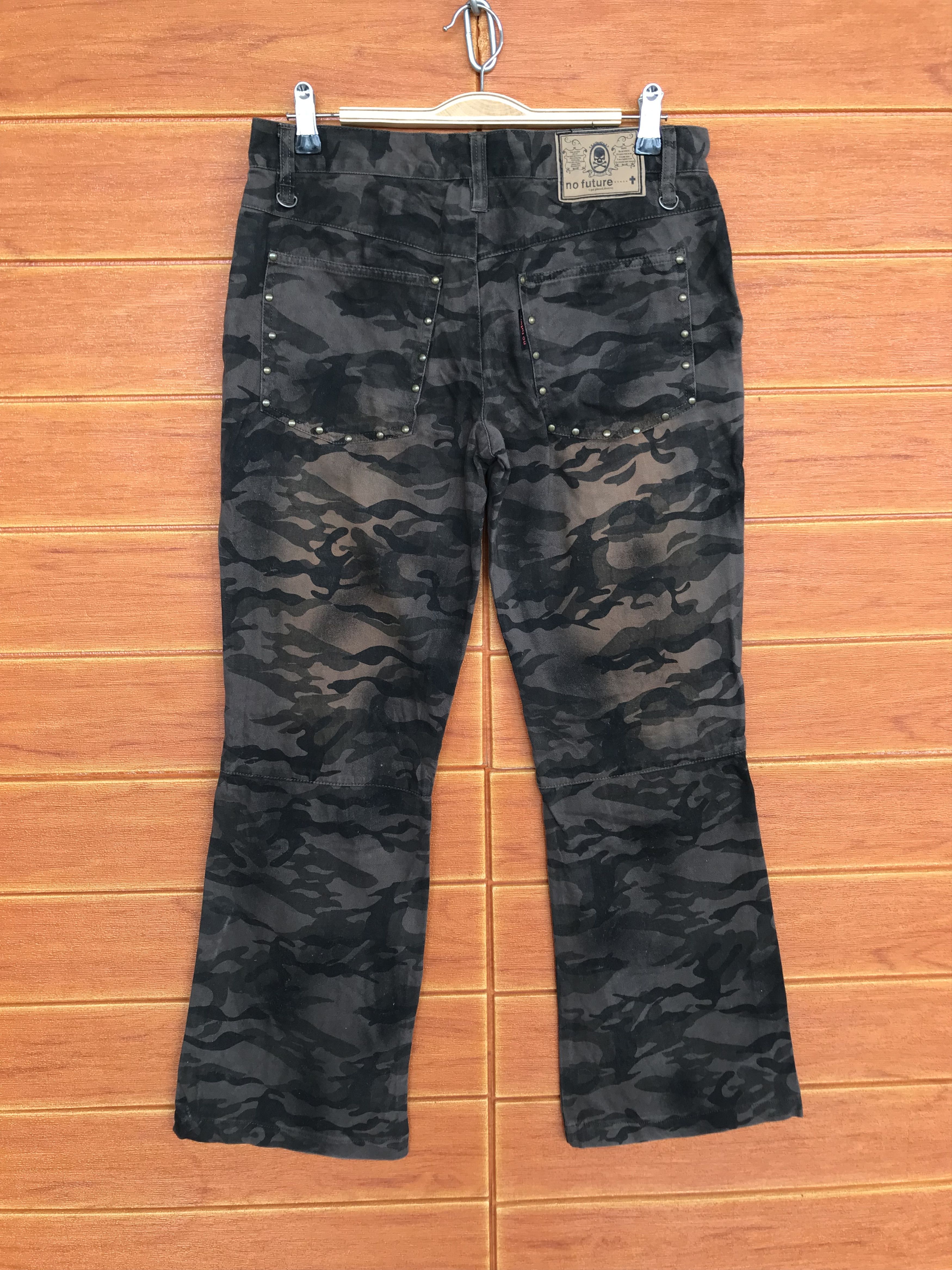14th Addiction Flare Pant No Future Punks Seditionaries Boot Cut Size US 31 - 12 Thumbnail