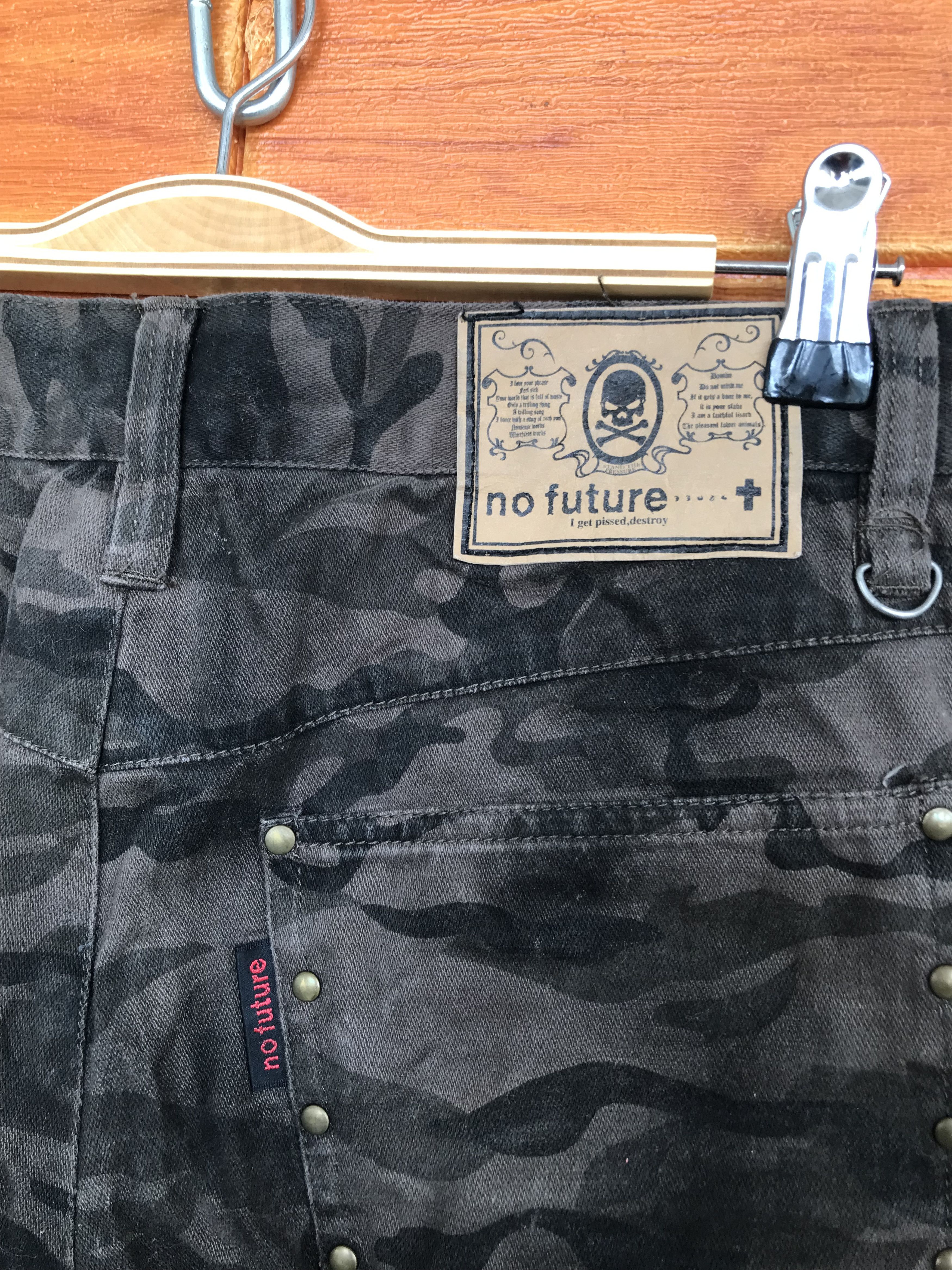 14th Addiction Flare Pant No Future Punks Seditionaries Boot Cut Size US 31 - 16 Thumbnail