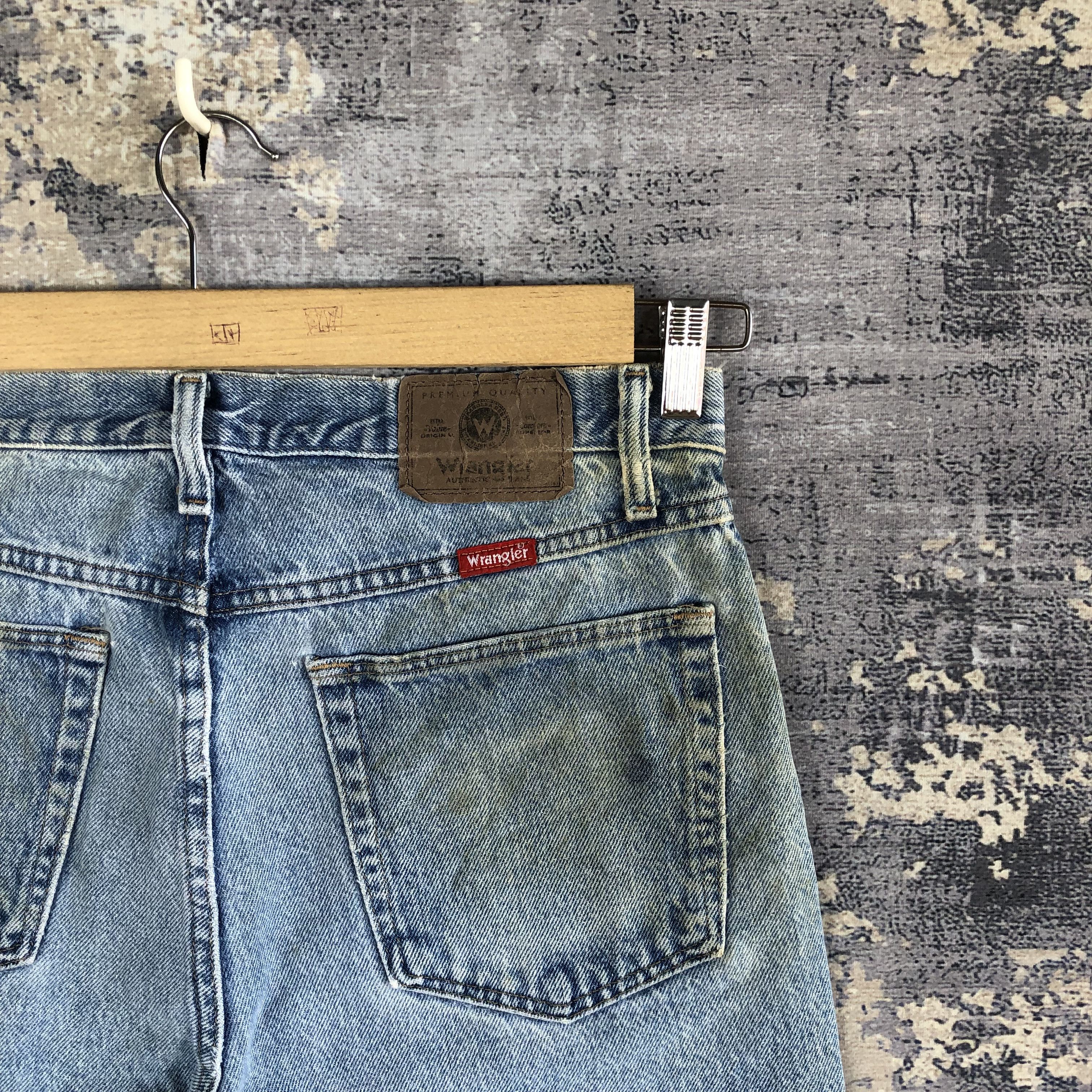 Vintage Vintage Dirty Wrangler Faded Jeans Distressed Wrangler Denim Size US 32 / EU 48 - 5 Thumbnail