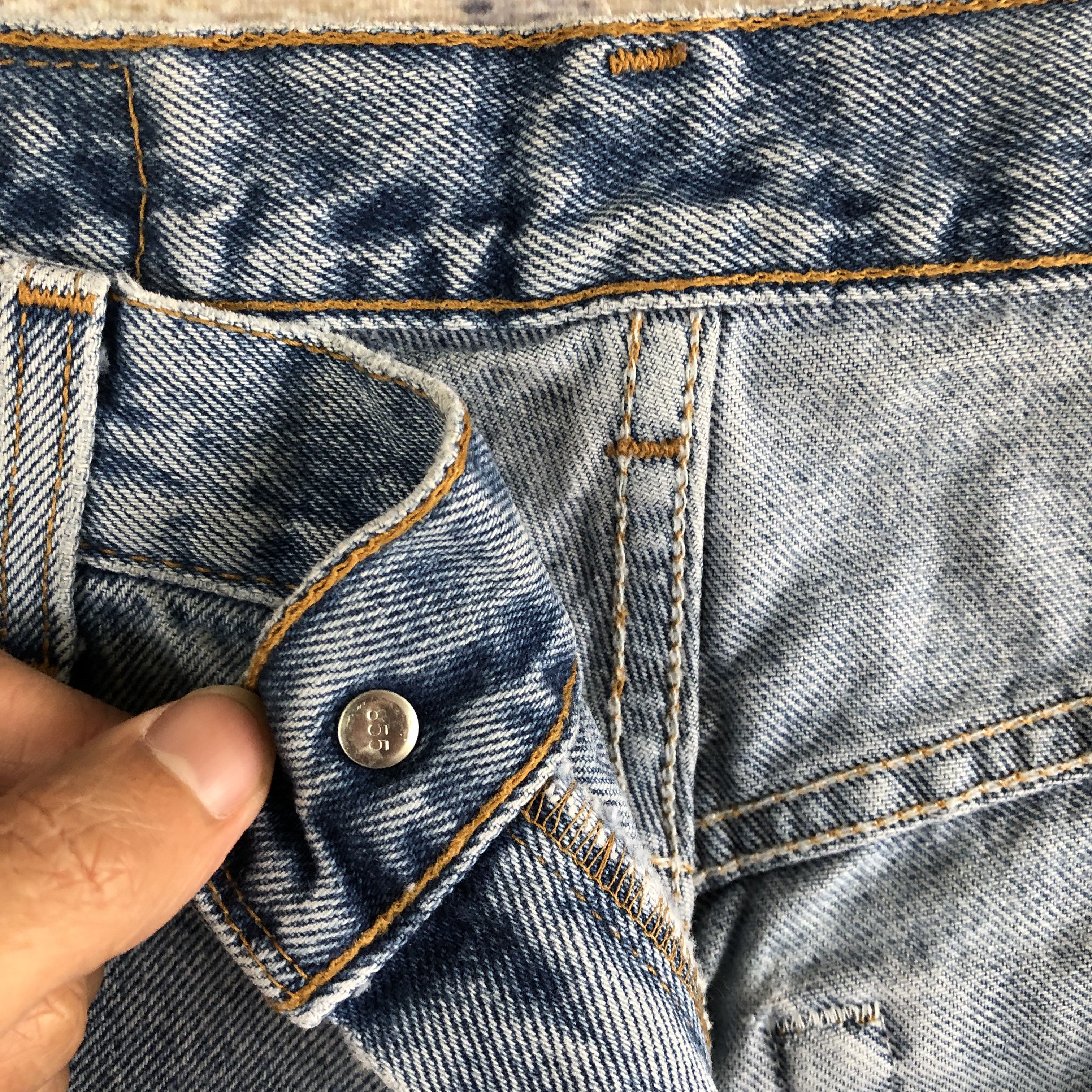 Levi's Vintage Levis Dirty Baggy Jeans Levi's 560 Faded Denim Size US 32 / EU 48 - 7 Thumbnail