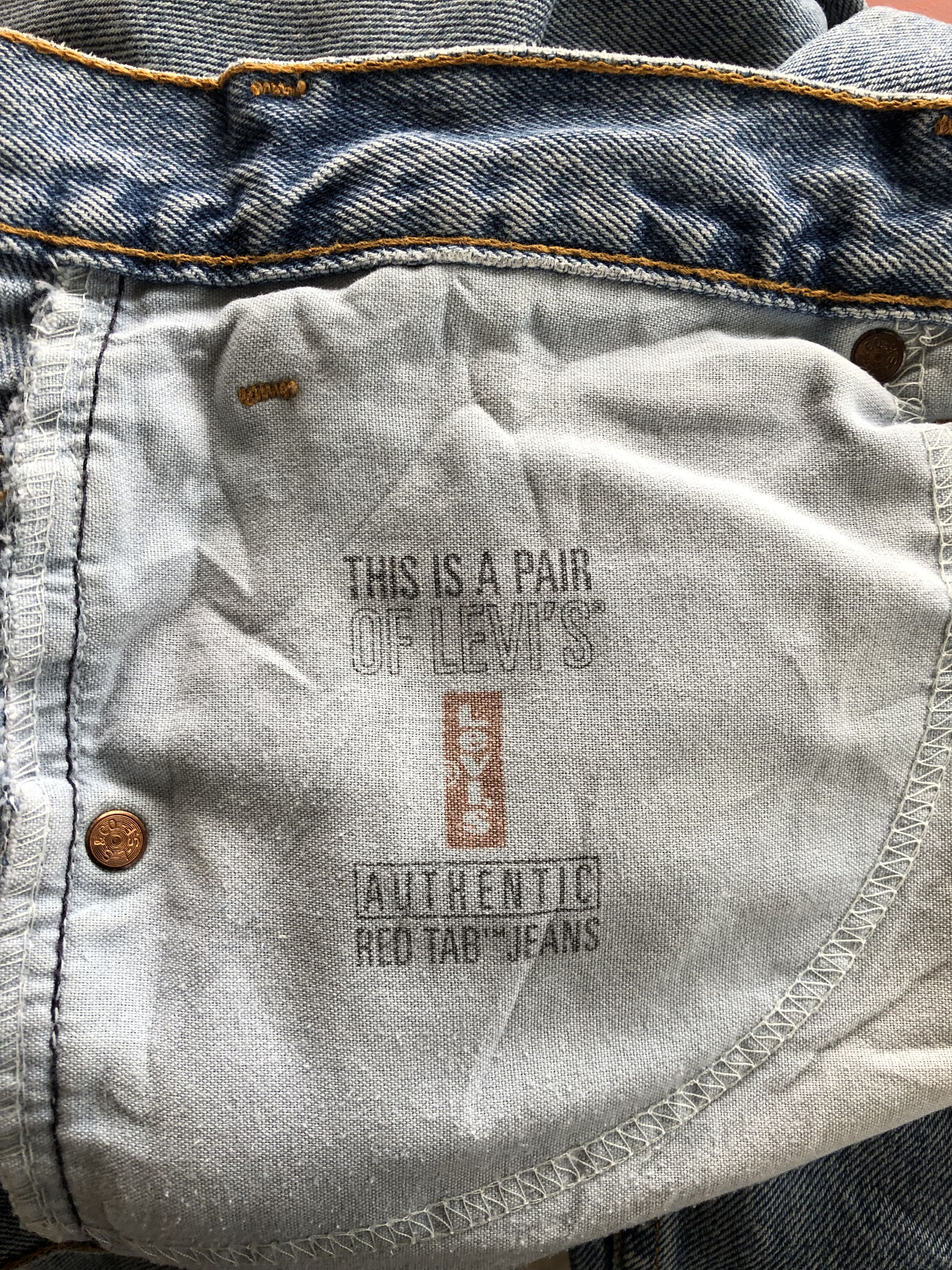Levi's Vintage Levis Dirty Baggy Jeans Levi's 560 Faded Denim Size US 32 / EU 48 - 9 Thumbnail