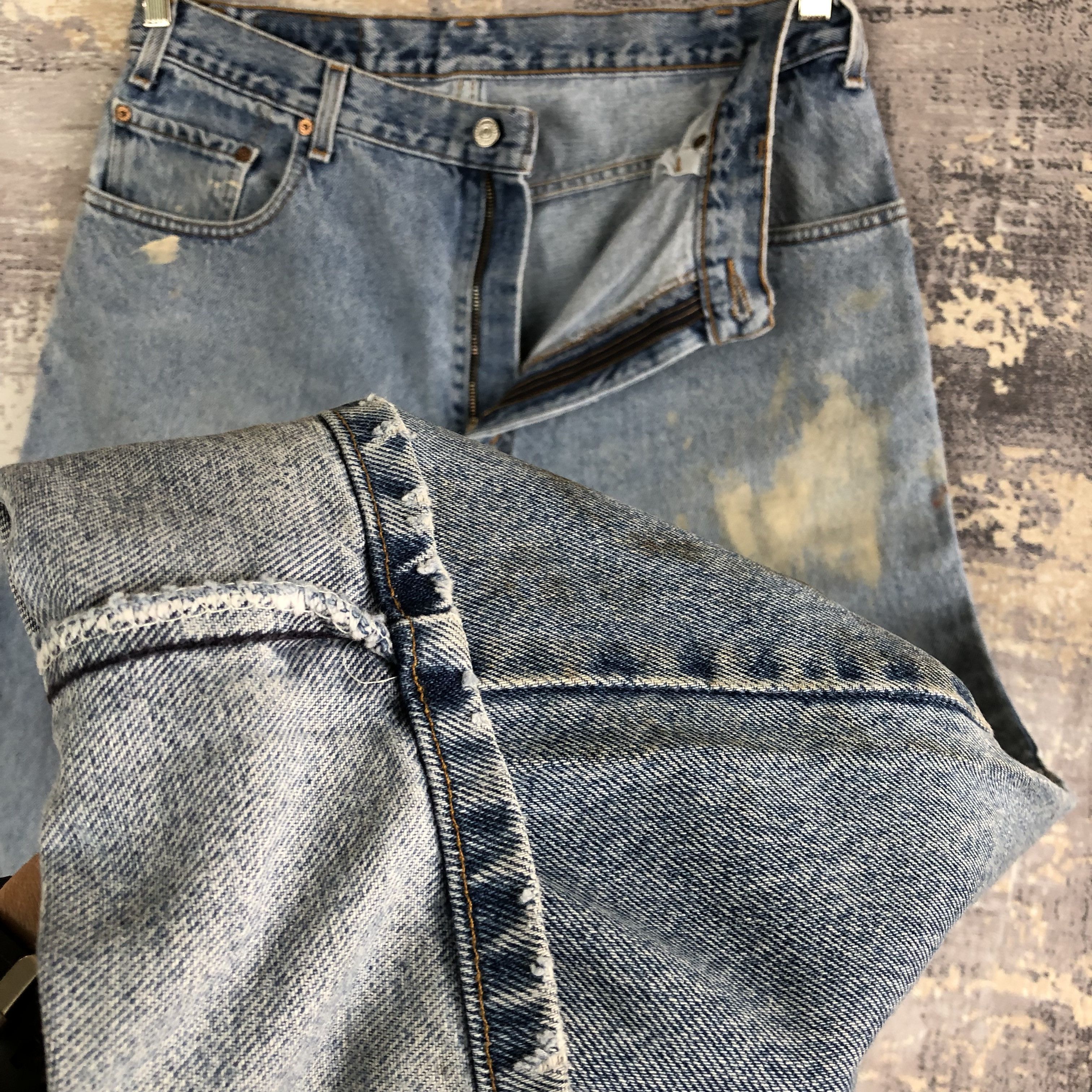 Levi's Vintage Levis Dirty Baggy Jeans Levi's 560 Faded Denim Size US 32 / EU 48 - 8 Thumbnail