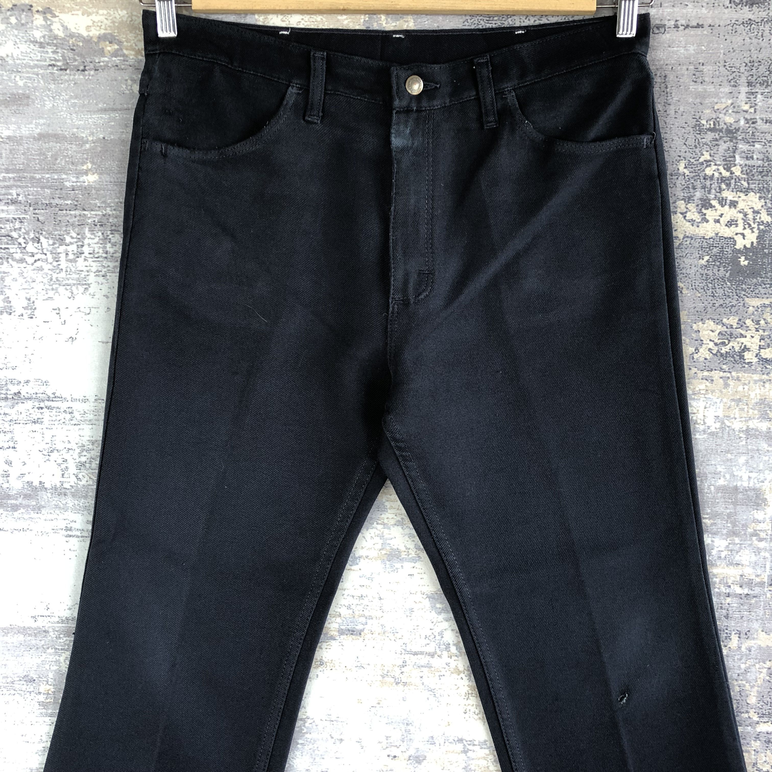Vintage Vintage Wrangler Sta Prest Black Jeans Wrangler Denim Pants Size US 34 / EU 50 - 3 Thumbnail
