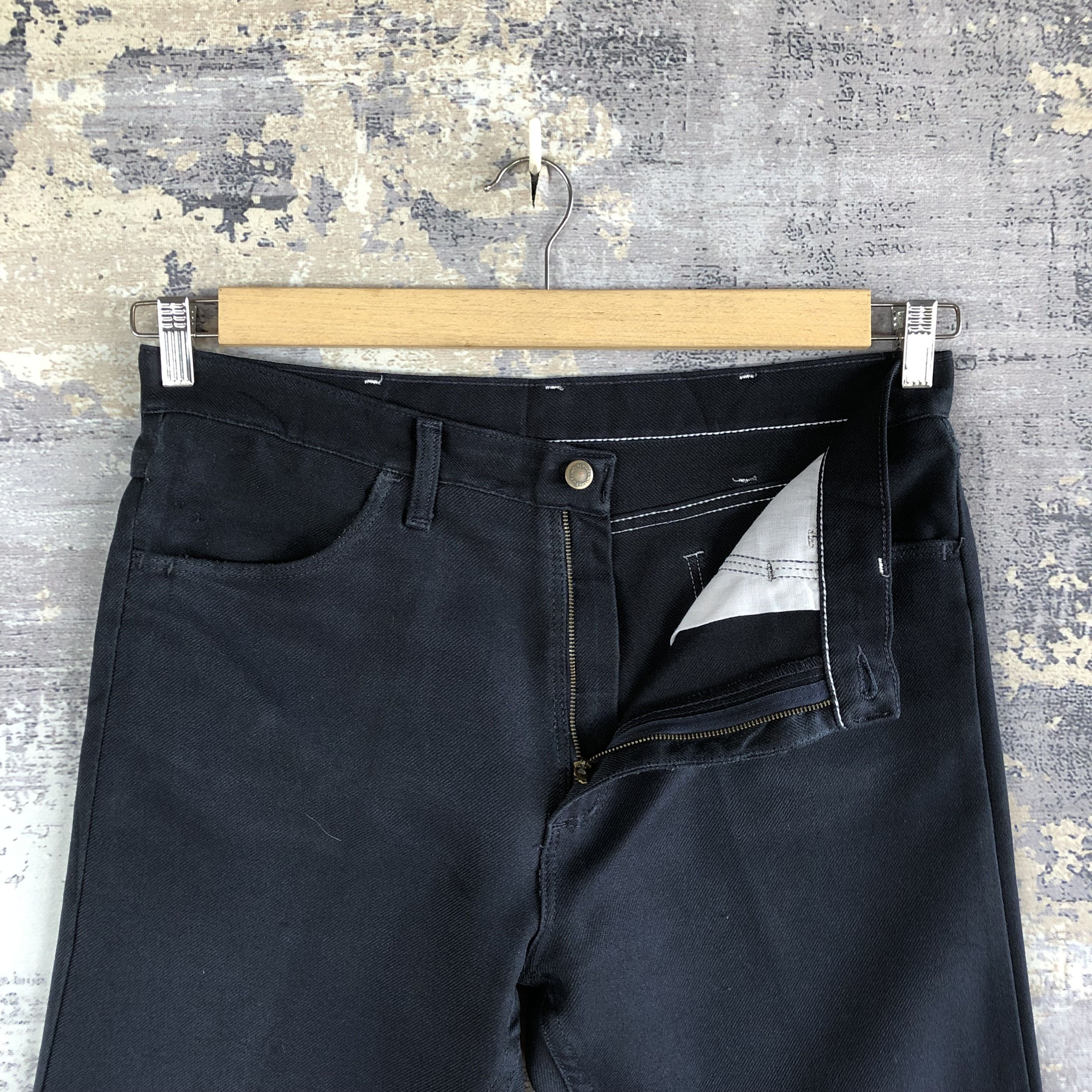 Vintage Vintage Wrangler Sta Prest Black Jeans Wrangler Denim Pants Size US 34 / EU 50 - 6 Thumbnail