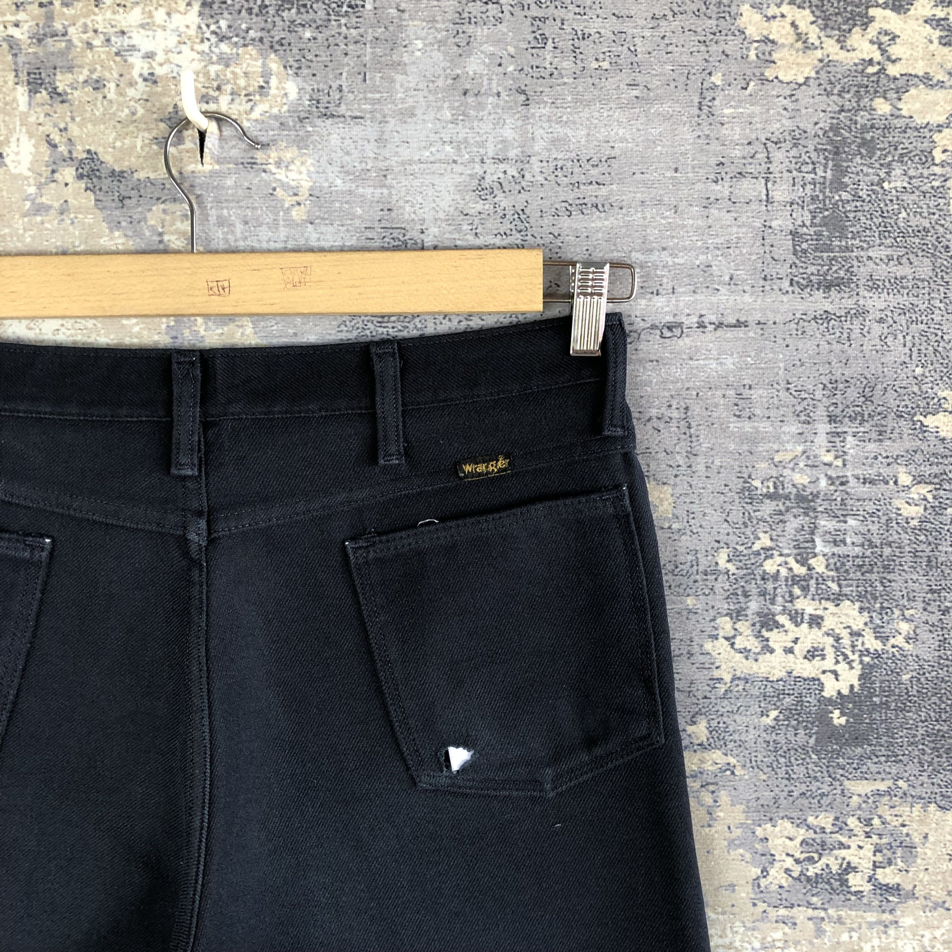 Vintage Vintage Wrangler Sta Prest Black Jeans Wrangler Denim Pants Size US 34 / EU 50 - 5 Thumbnail