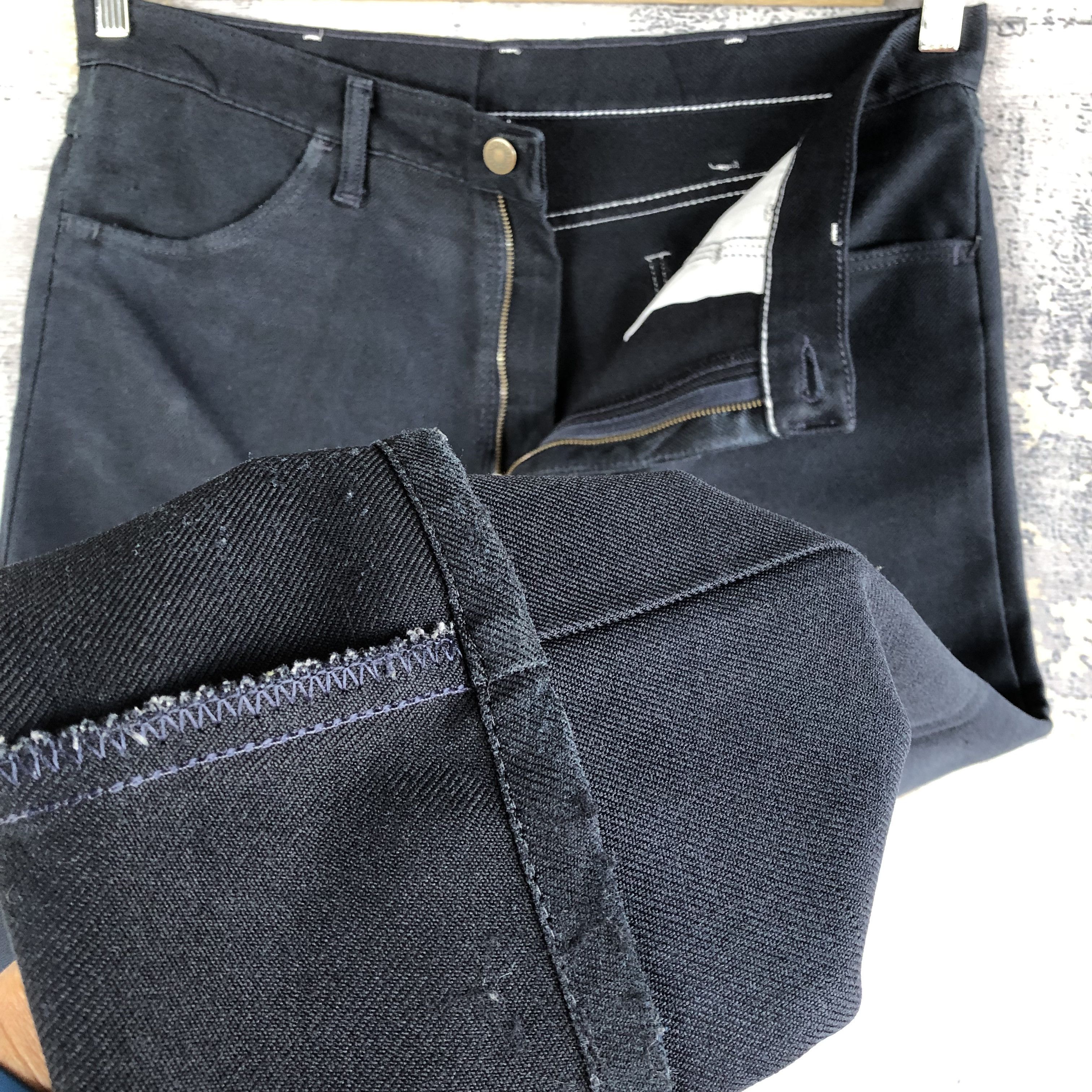 Vintage Vintage Wrangler Sta Prest Black Jeans Wrangler Denim Pants Size US 34 / EU 50 - 8 Thumbnail