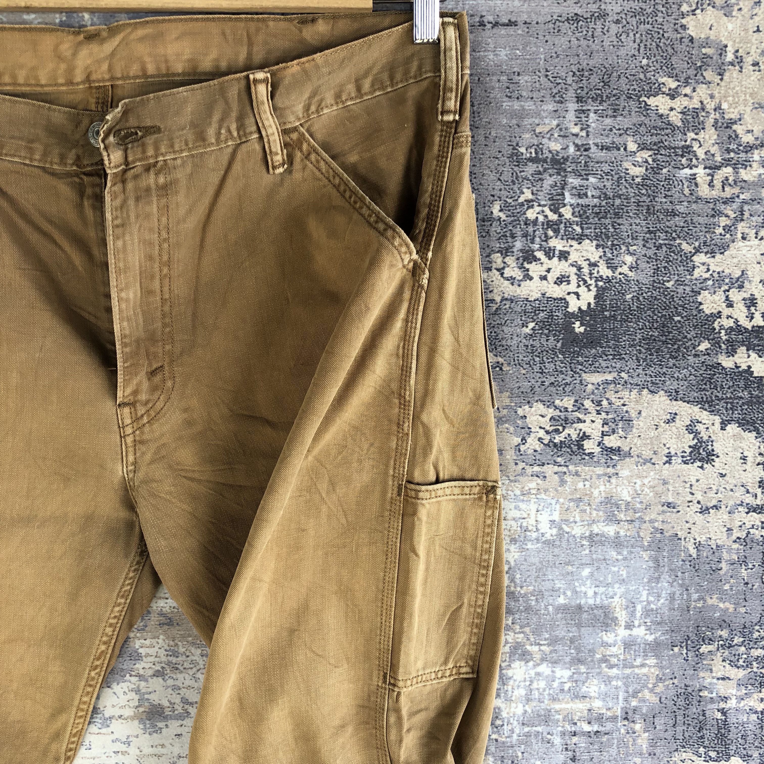 Levi's Vintage Y2K Levis Carpenter Jeans Levi's Workers Baggy Denim Size US 38 / EU 54 - 9 Thumbnail