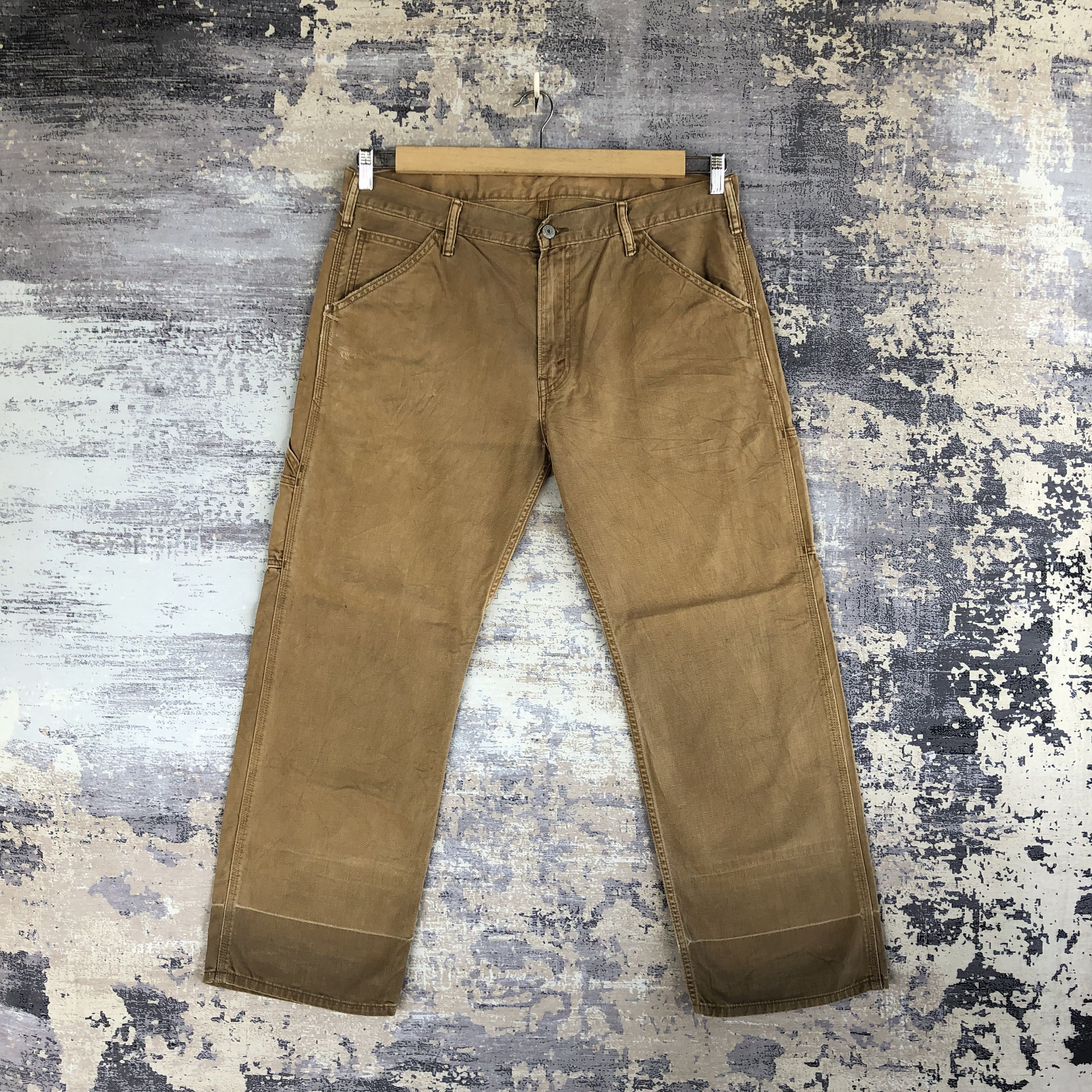 Levi's Vintage Y2K Levis Carpenter Jeans Levi's Workers Baggy Denim Size US 38 / EU 54 - 1 Thumbnail