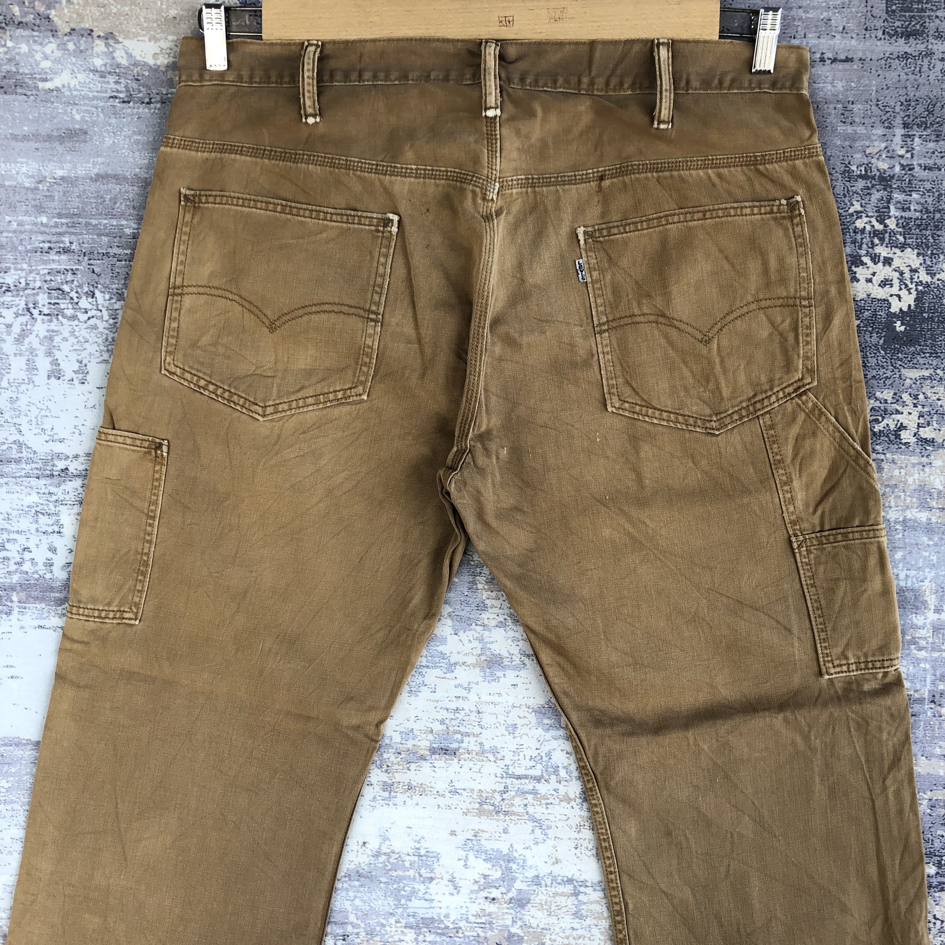 Levi's Vintage Y2K Levis Carpenter Jeans Levi's Workers Baggy Denim Size US 38 / EU 54 - 4 Thumbnail