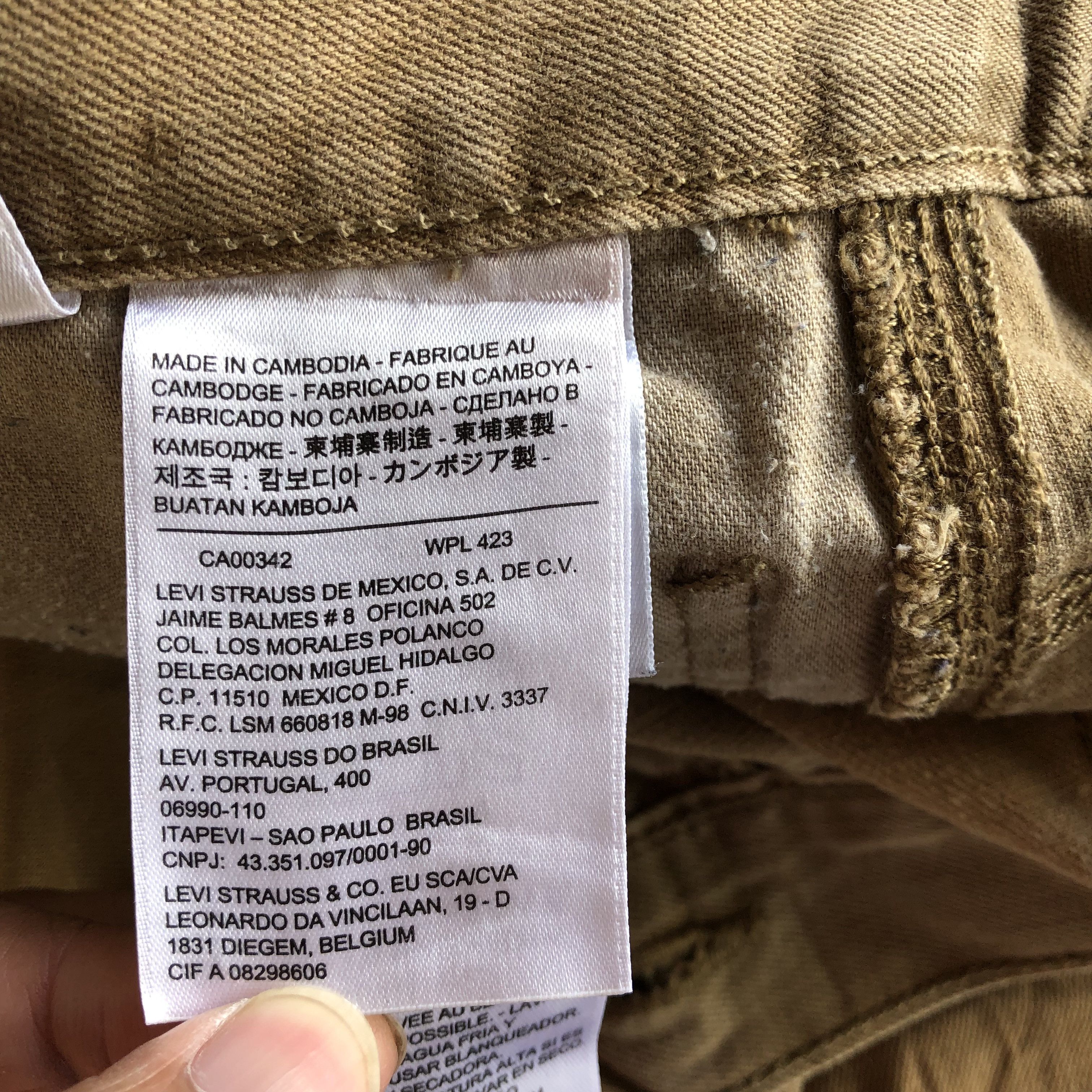 Levi's Vintage Y2K Levis Carpenter Jeans Levi's Workers Baggy Denim Size US 38 / EU 54 - 10 Thumbnail