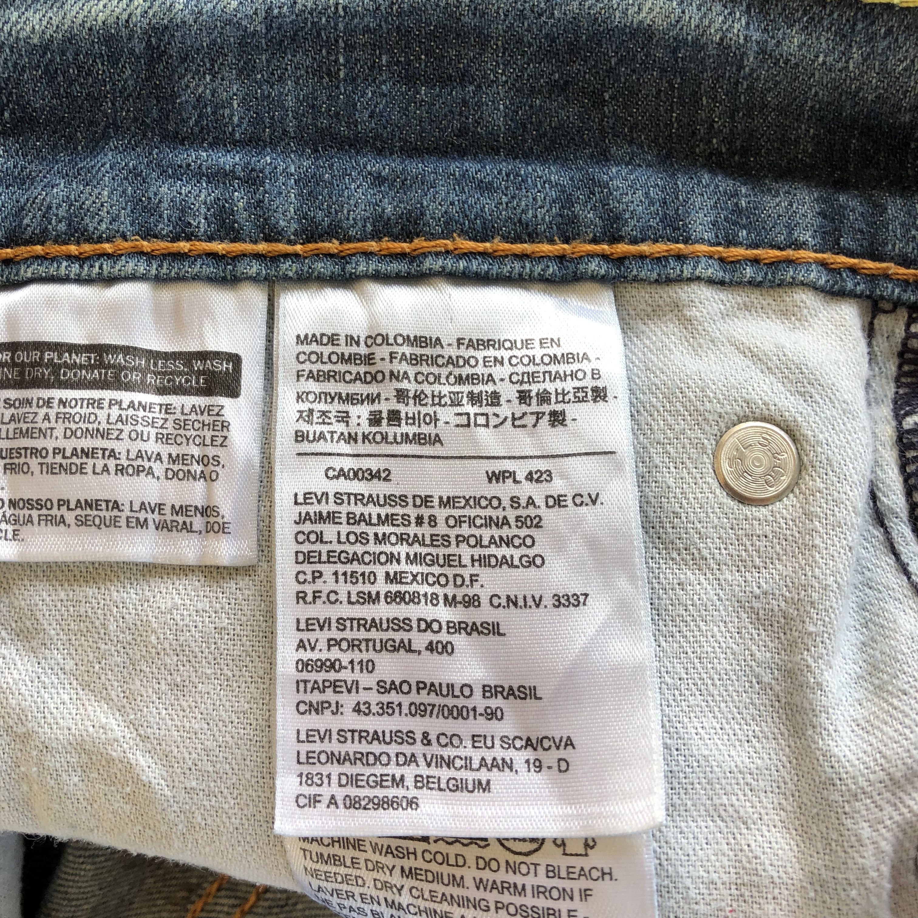 Levi's Vintage Levis 511 Distressed Jeans Levi's 511 Skinny Denim Size US 32 / EU 48 - 11 Thumbnail