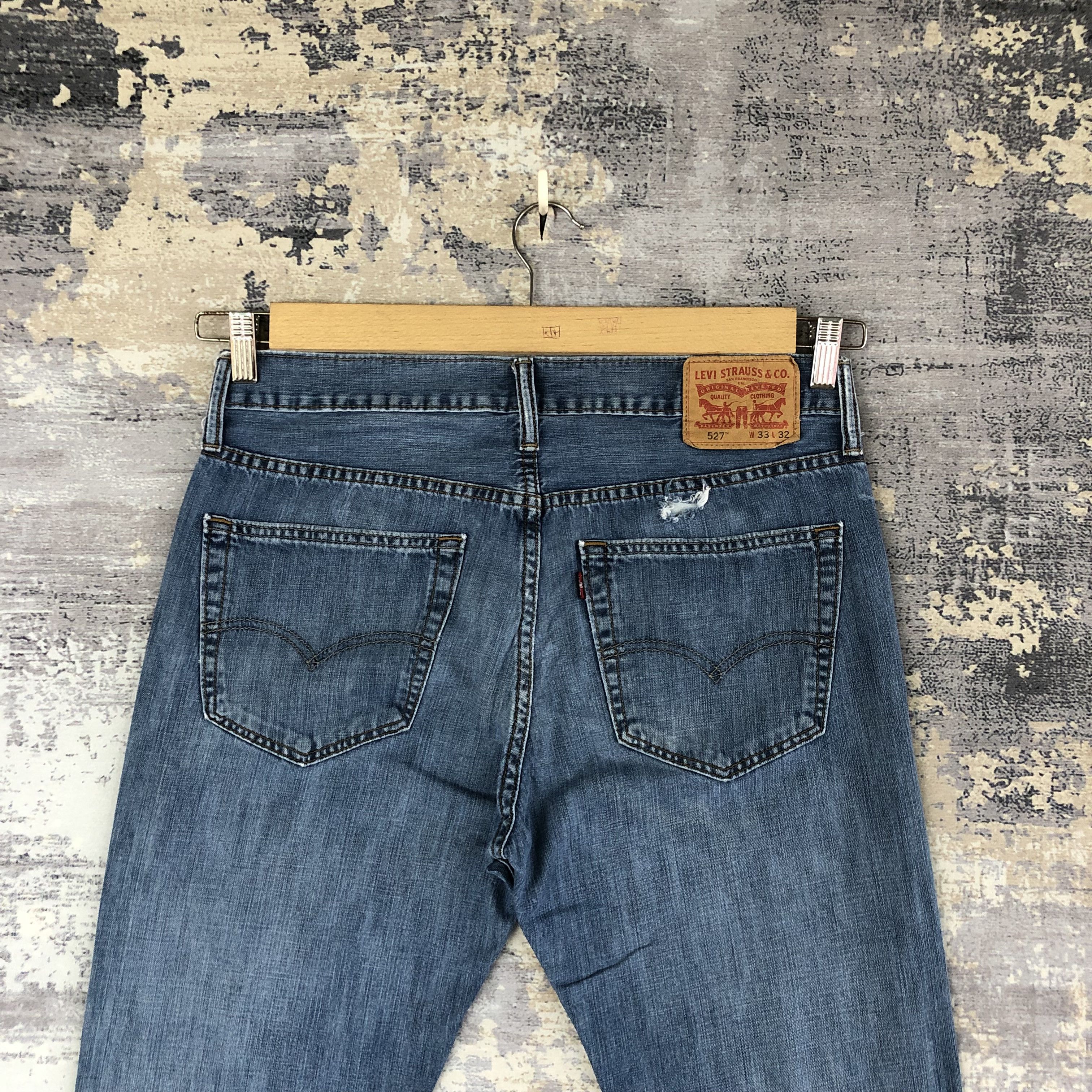 Levi's Vintage Levis Bell Bottom Jeans Flare Boot Cut Levi's Denim Size US 32 / EU 48 - 6 Thumbnail
