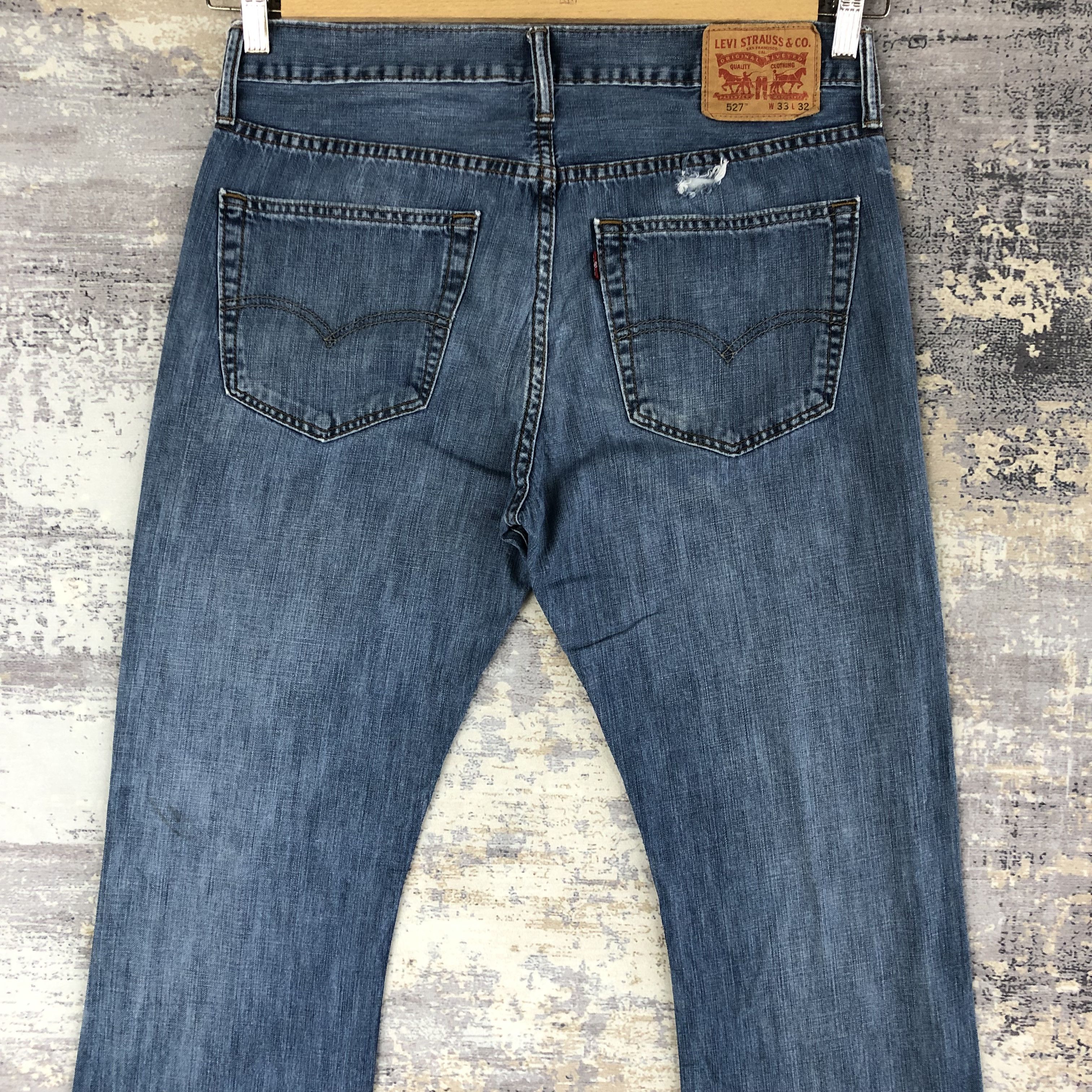 Levi's Vintage Levis Bell Bottom Jeans Flare Boot Cut Levi's Denim Size US 32 / EU 48 - 4 Thumbnail