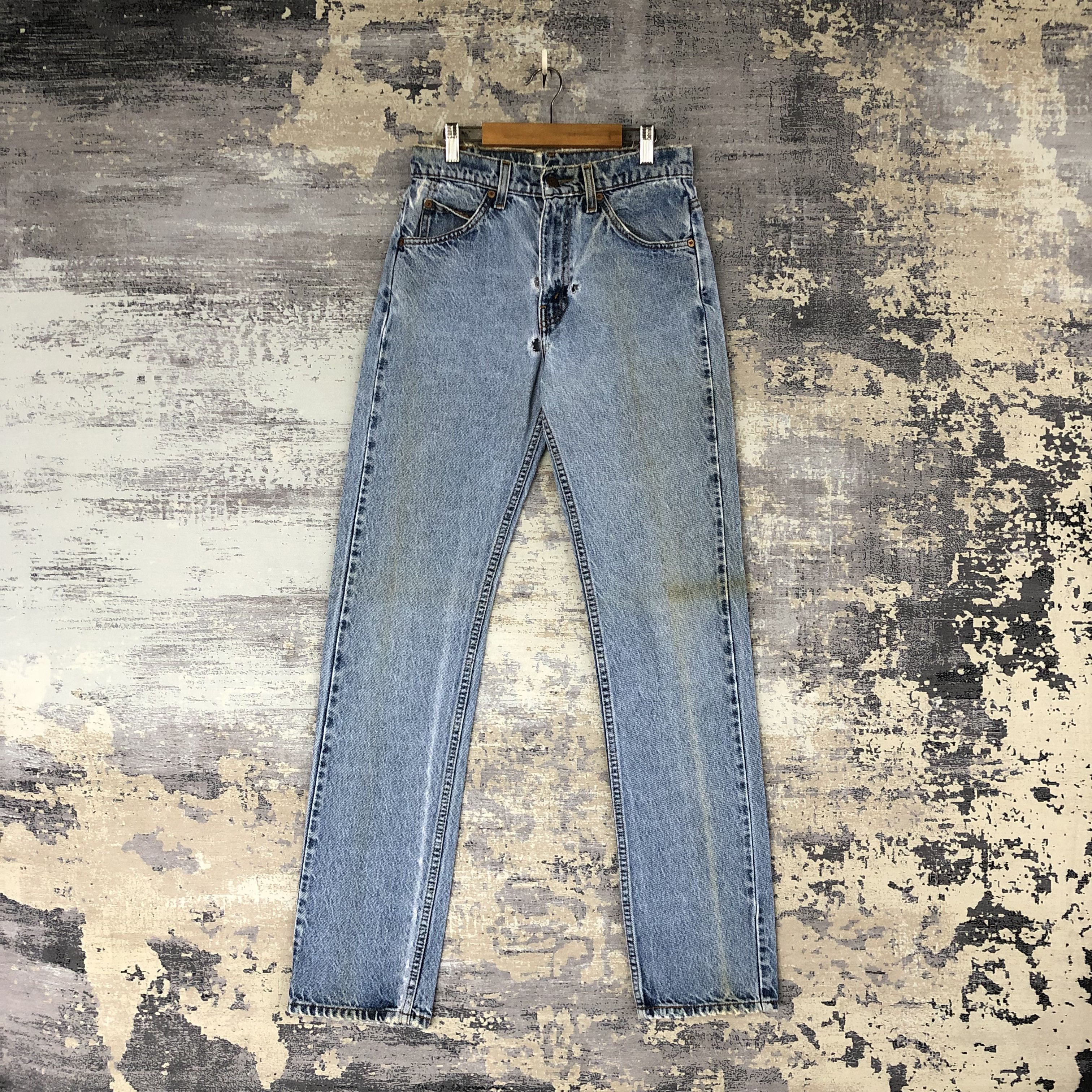 Levi's Vintage Levis Orange Tab Distressed Jeans Levi's 505 Denim Size 26" / US 2 / IT 38 - 1 Thumbnail