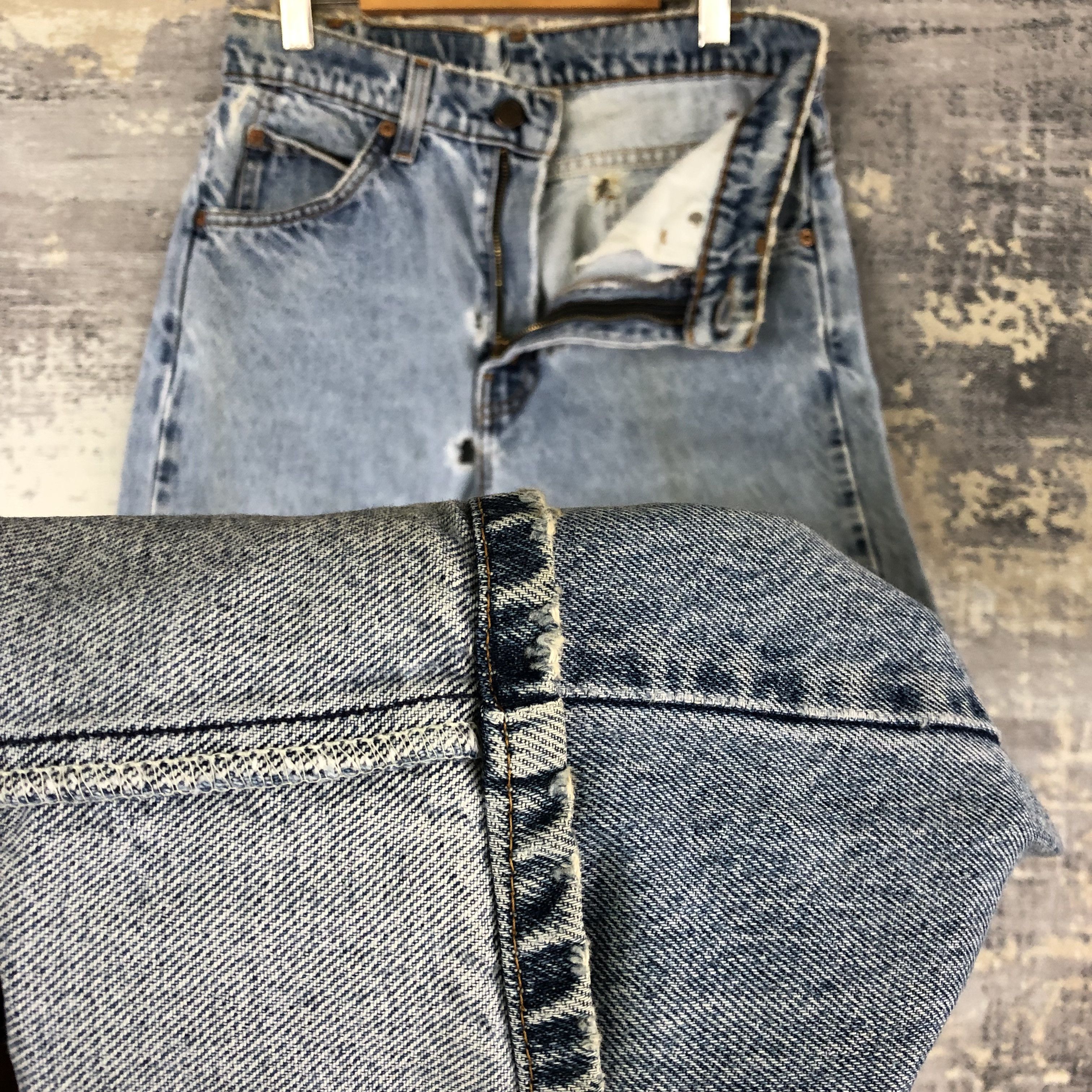 Levi's Vintage Levis Orange Tab Distressed Jeans Levi's 505 Denim Size 26" / US 2 / IT 38 - 10 Thumbnail