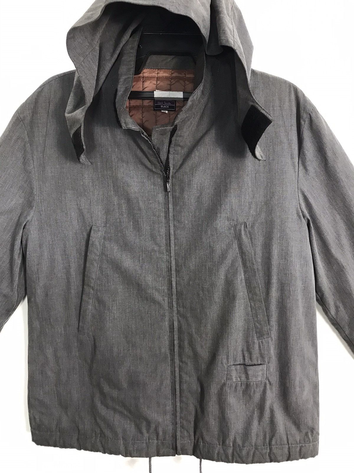 Japanese Brand × Paul Smith Vintage Paul Smith Black Double Pocket Hoodie Size US L / EU 52-54 / 3 - 3 Thumbnail