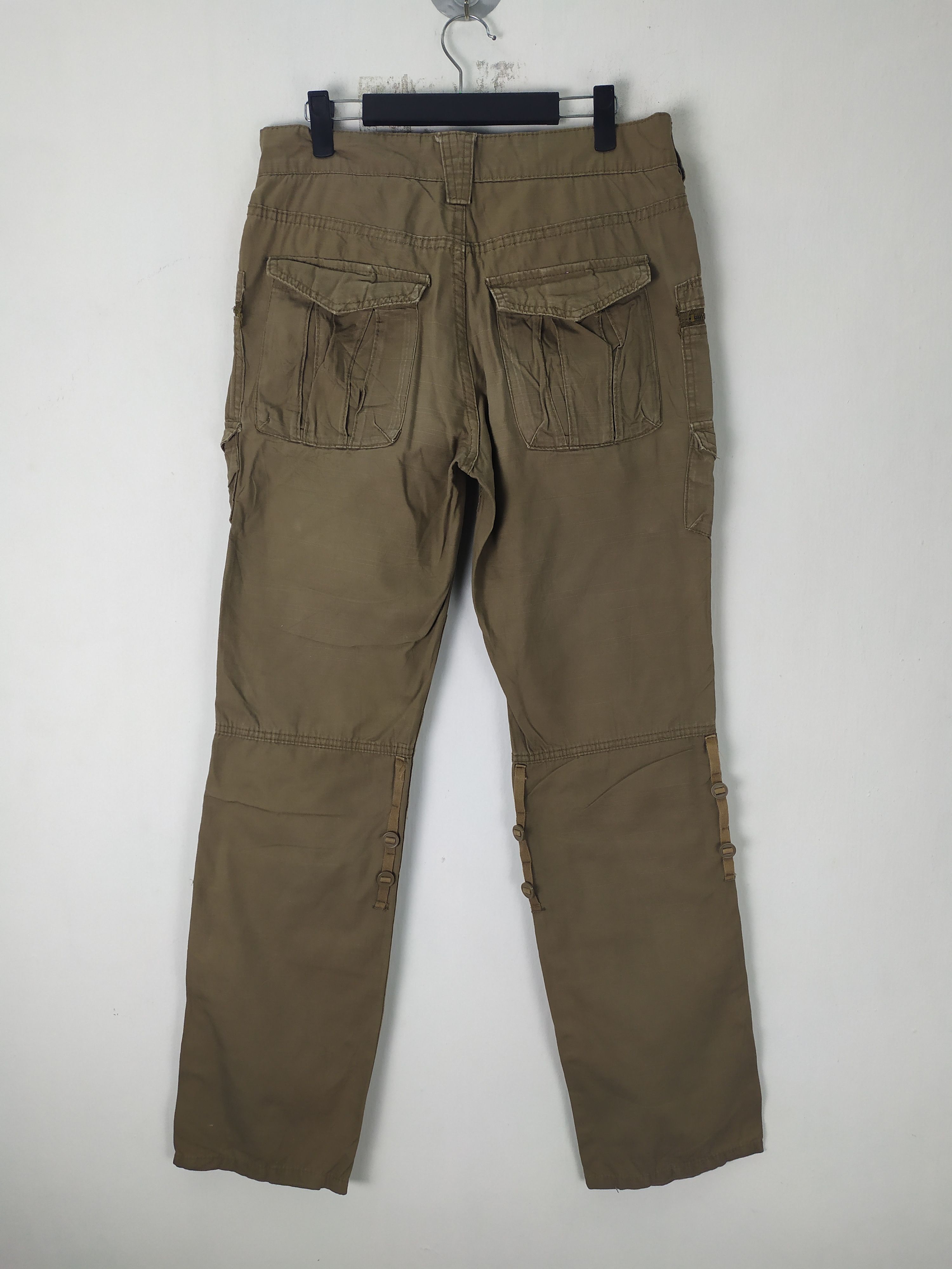 Japanese Brand MADE IN HEAVEN CARGO PANTS Size US 30 / EU 46 - 10 Thumbnail