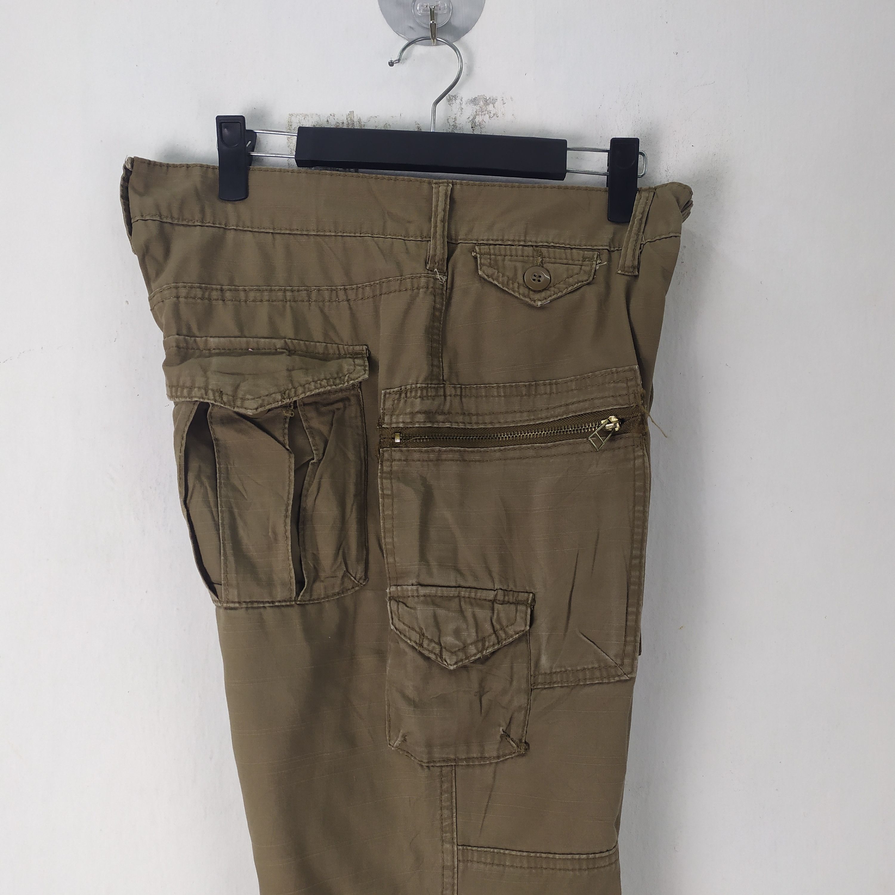 Japanese Brand MADE IN HEAVEN CARGO PANTS Size US 30 / EU 46 - 13 Thumbnail