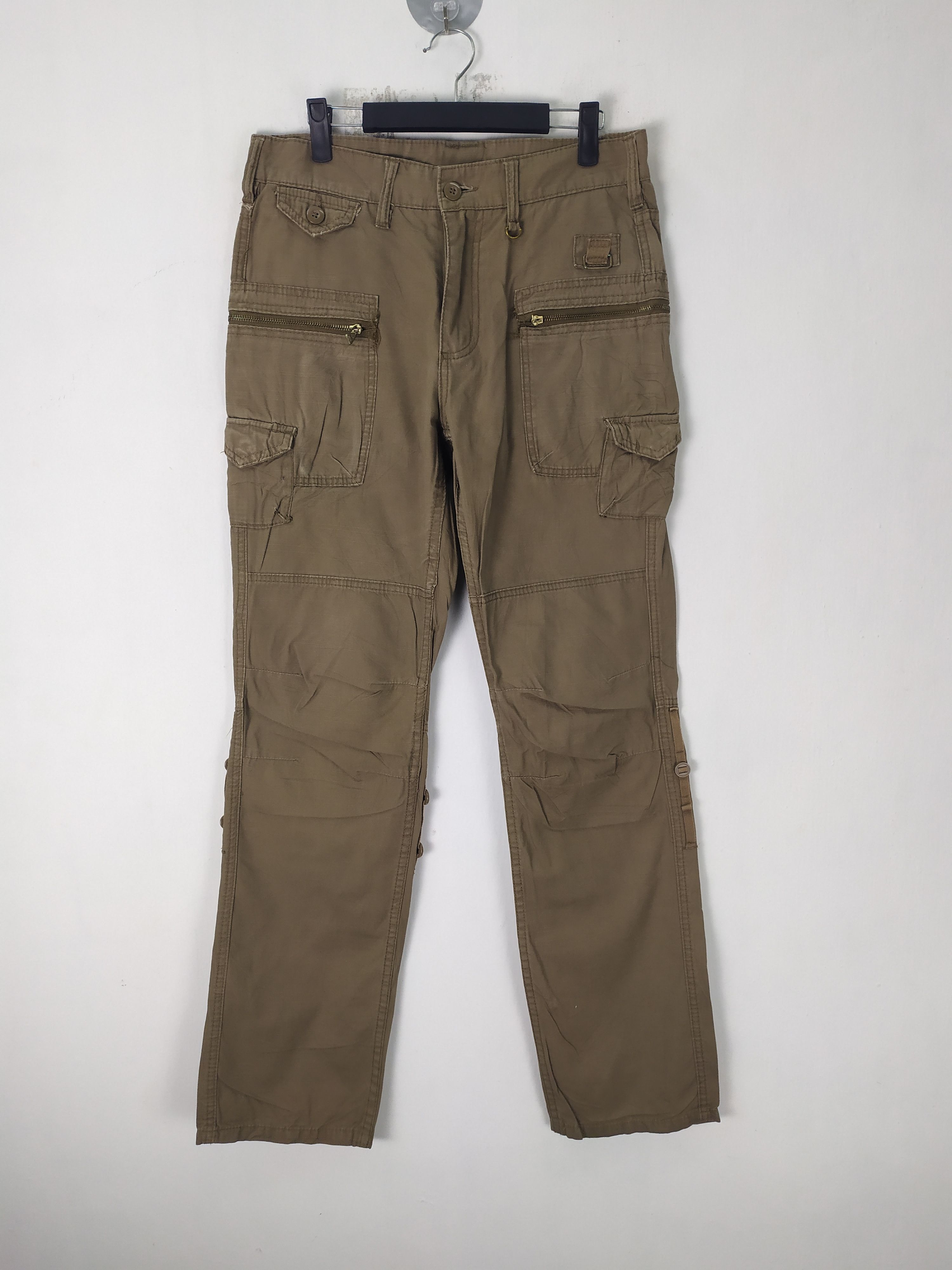 Japanese Brand MADE IN HEAVEN CARGO PANTS Size US 30 / EU 46 - 1 Thumbnail