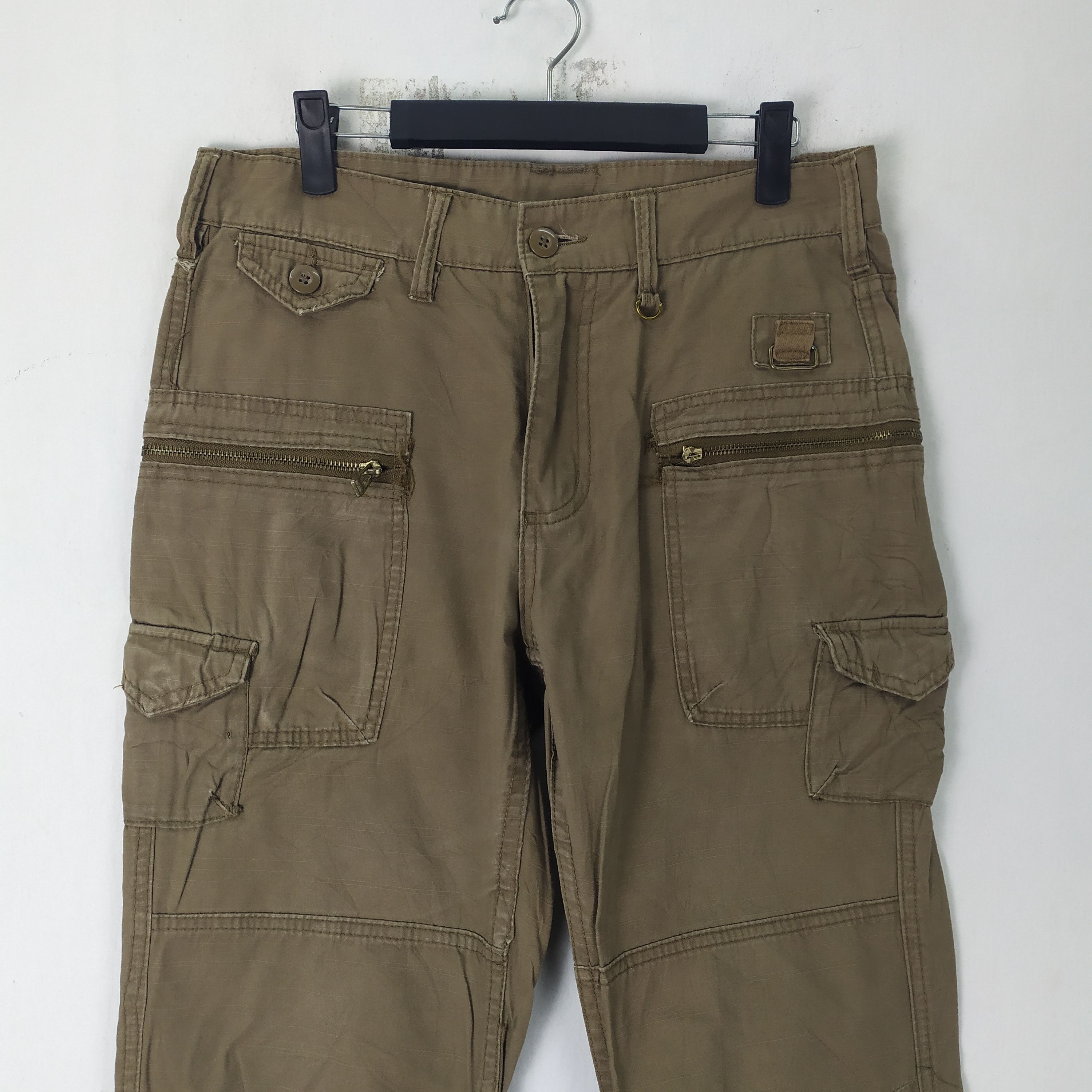 Japanese Brand MADE IN HEAVEN CARGO PANTS Size US 30 / EU 46 - 5 Thumbnail