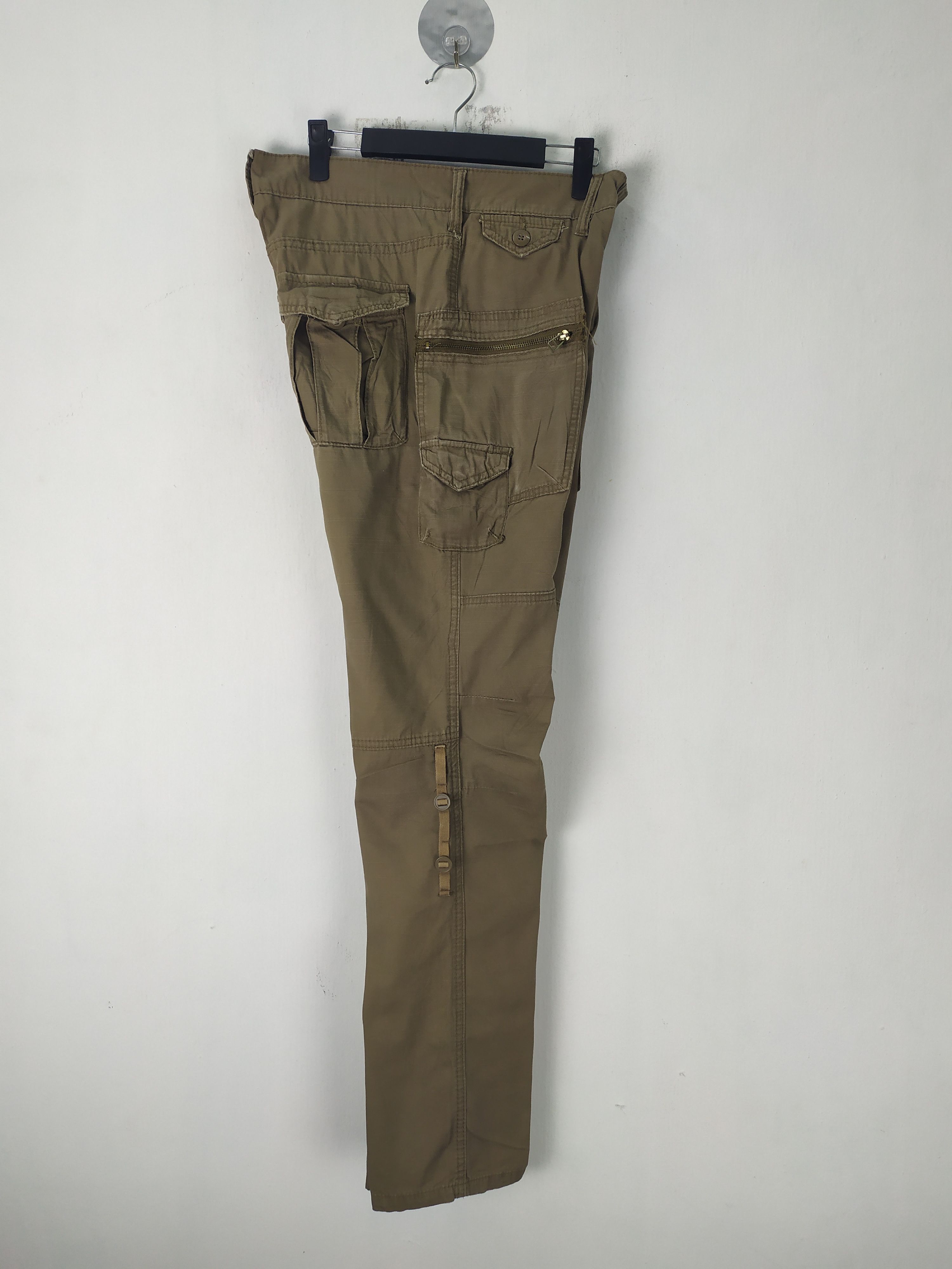 Japanese Brand MADE IN HEAVEN CARGO PANTS Size US 30 / EU 46 - 14 Thumbnail
