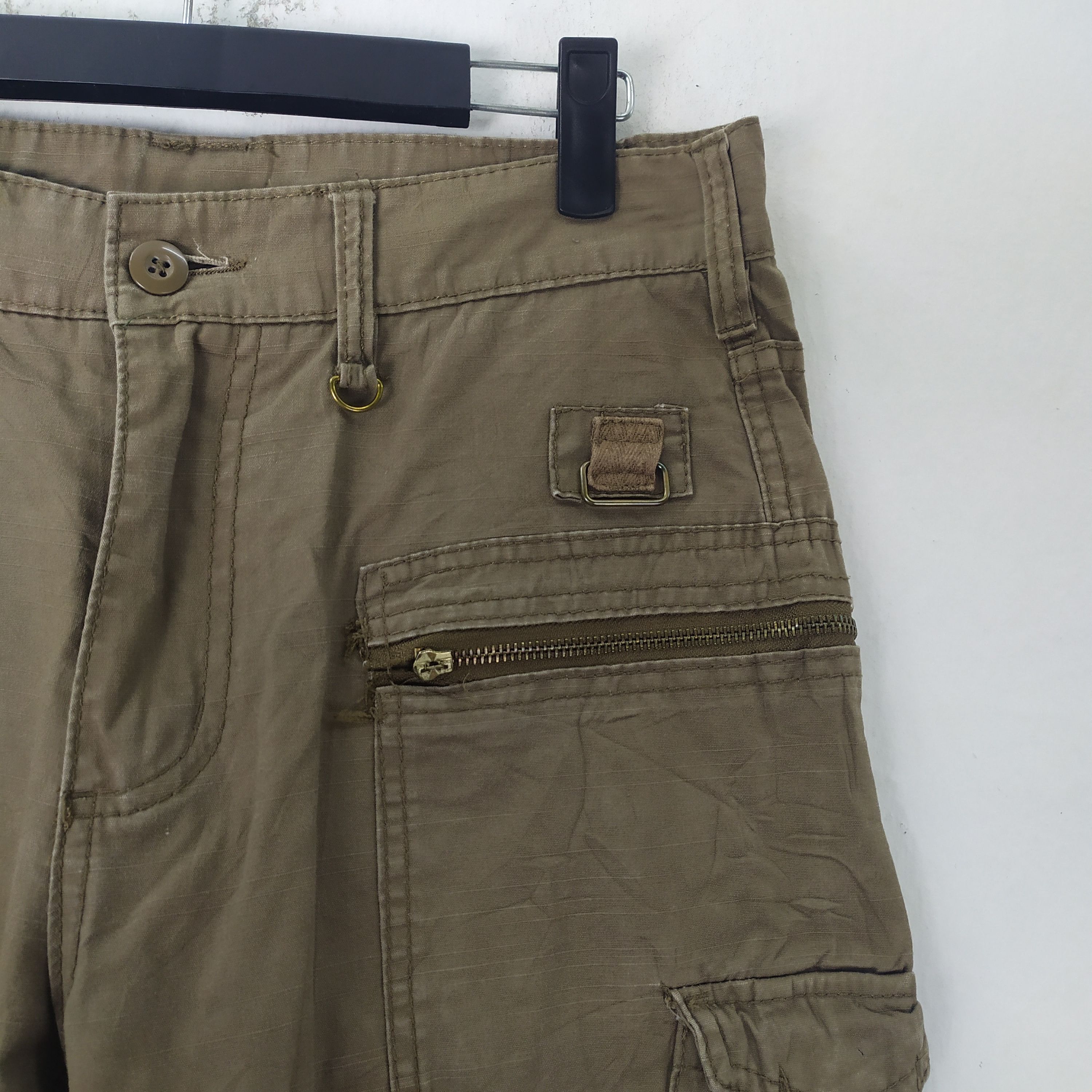 Japanese Brand MADE IN HEAVEN CARGO PANTS Size US 30 / EU 46 - 2 Thumbnail