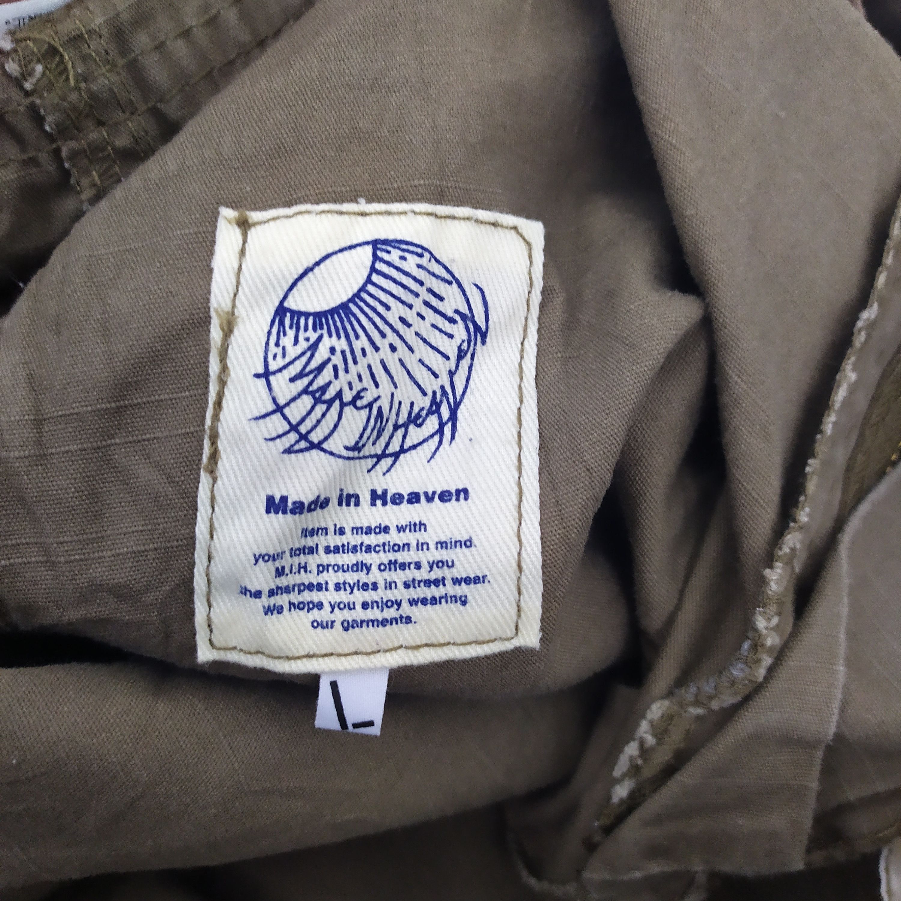 Japanese Brand MADE IN HEAVEN CARGO PANTS Size US 30 / EU 46 - 17 Thumbnail