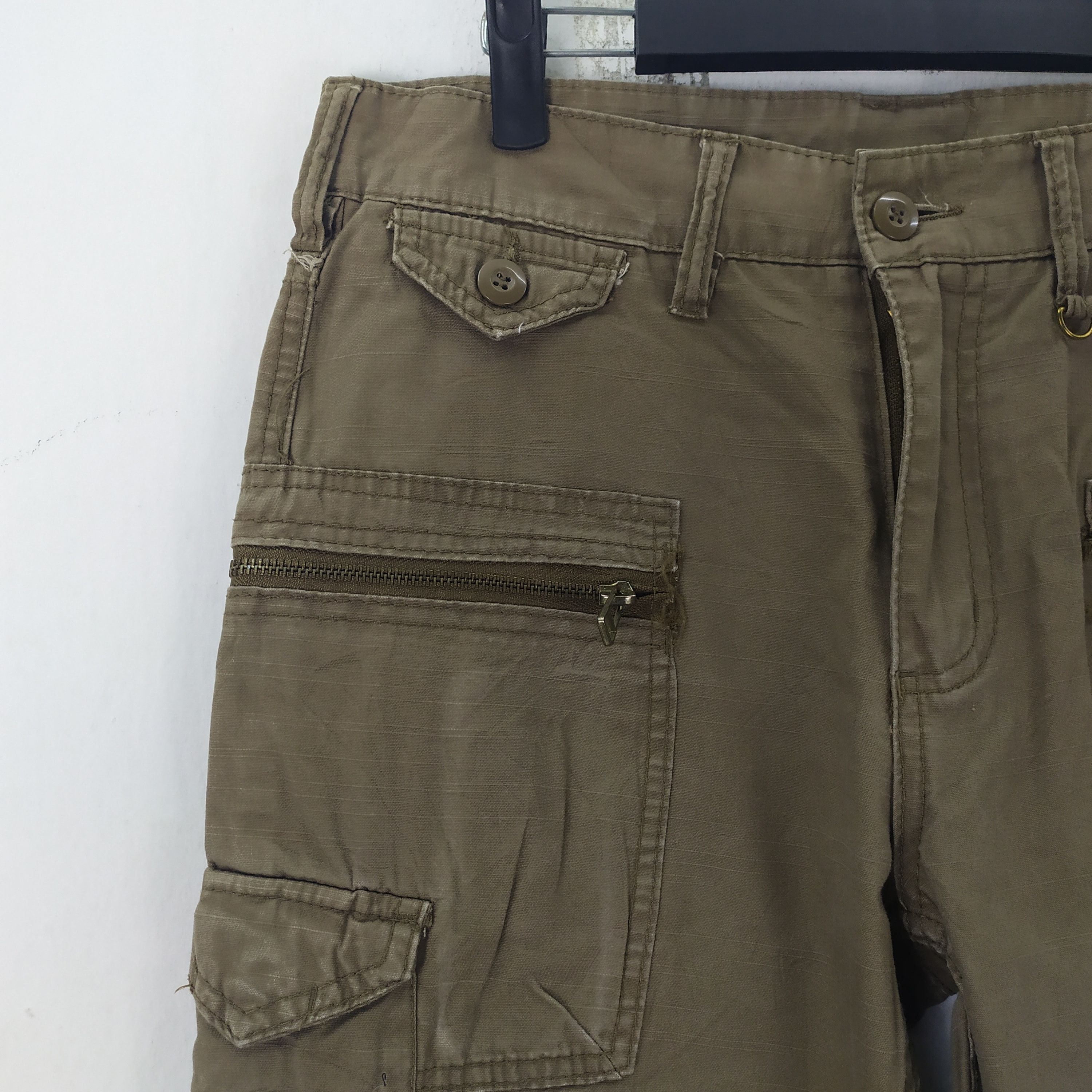 Japanese Brand MADE IN HEAVEN CARGO PANTS Size US 30 / EU 46 - 3 Thumbnail