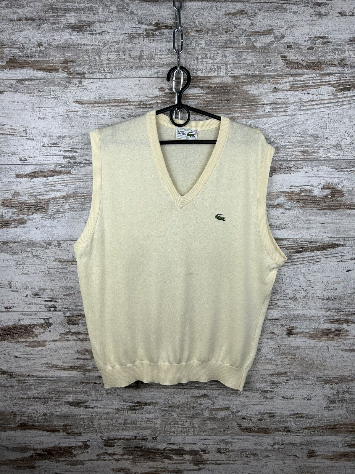 Lacoste × Vintage Mens Vintage Lacoste Vest Streetwear rare y2k Size US M / EU 48-50 / 2 - 1 Thumbnail