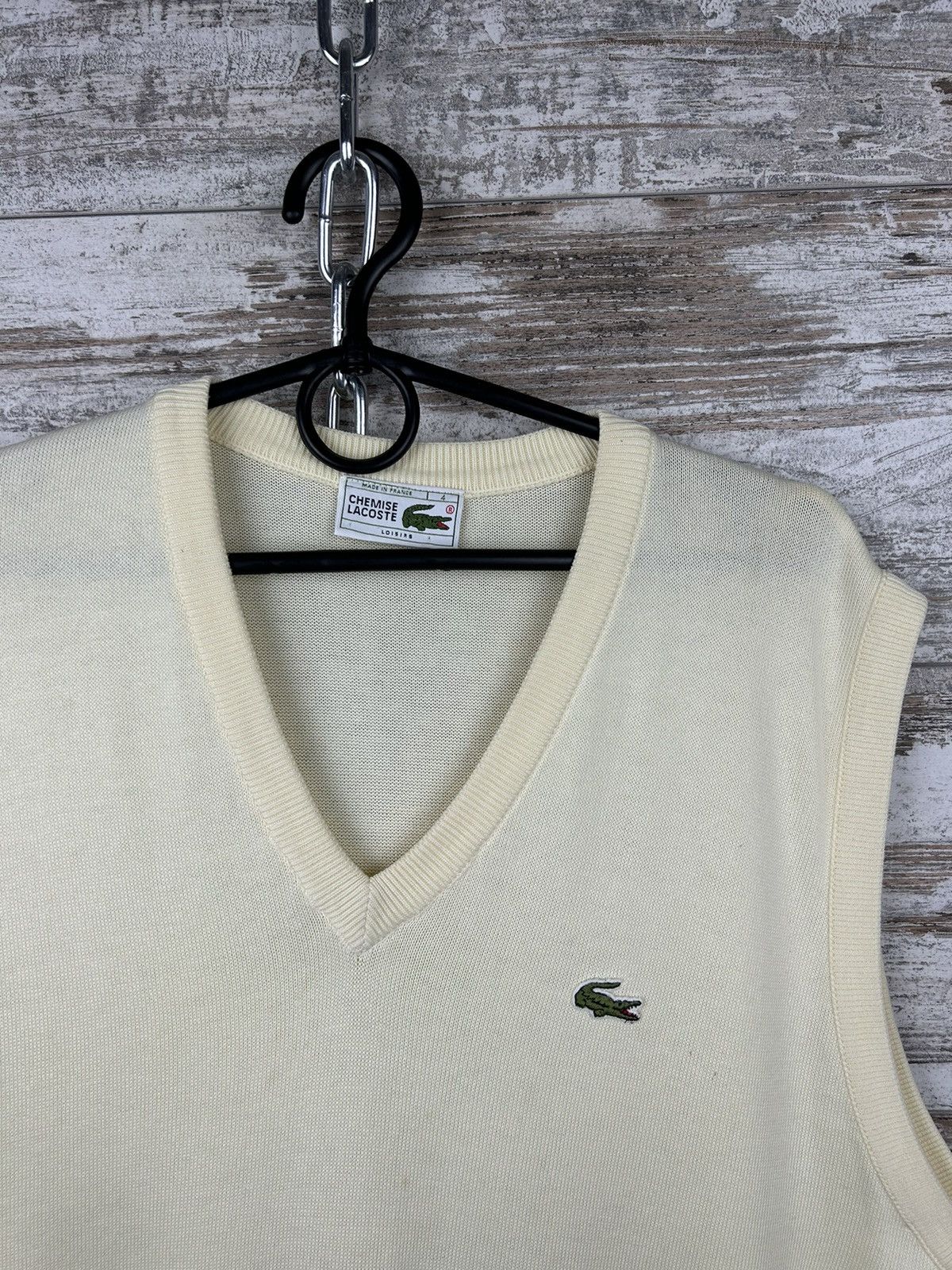 Lacoste × Vintage Mens Vintage Lacoste Vest Streetwear rare y2k Size US M / EU 48-50 / 2 - 2 Thumbnail
