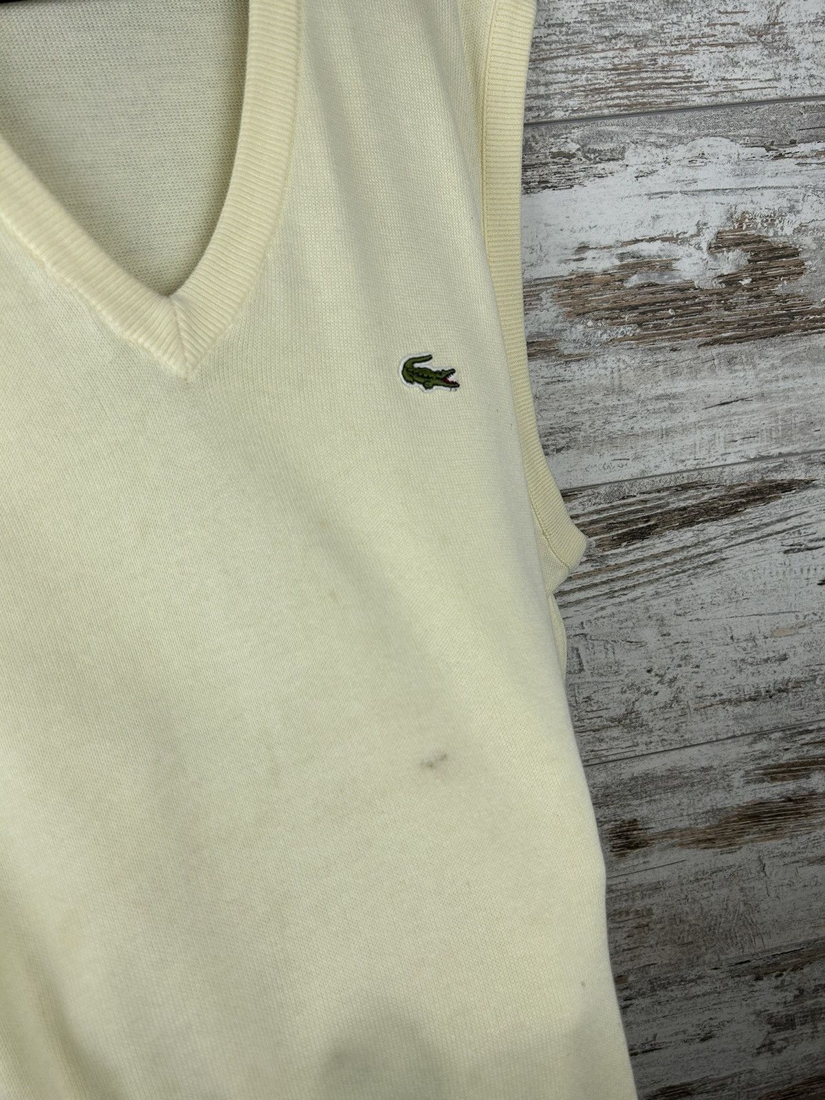 Lacoste × Vintage Mens Vintage Lacoste Vest Streetwear rare y2k Size US M / EU 48-50 / 2 - 6 Thumbnail