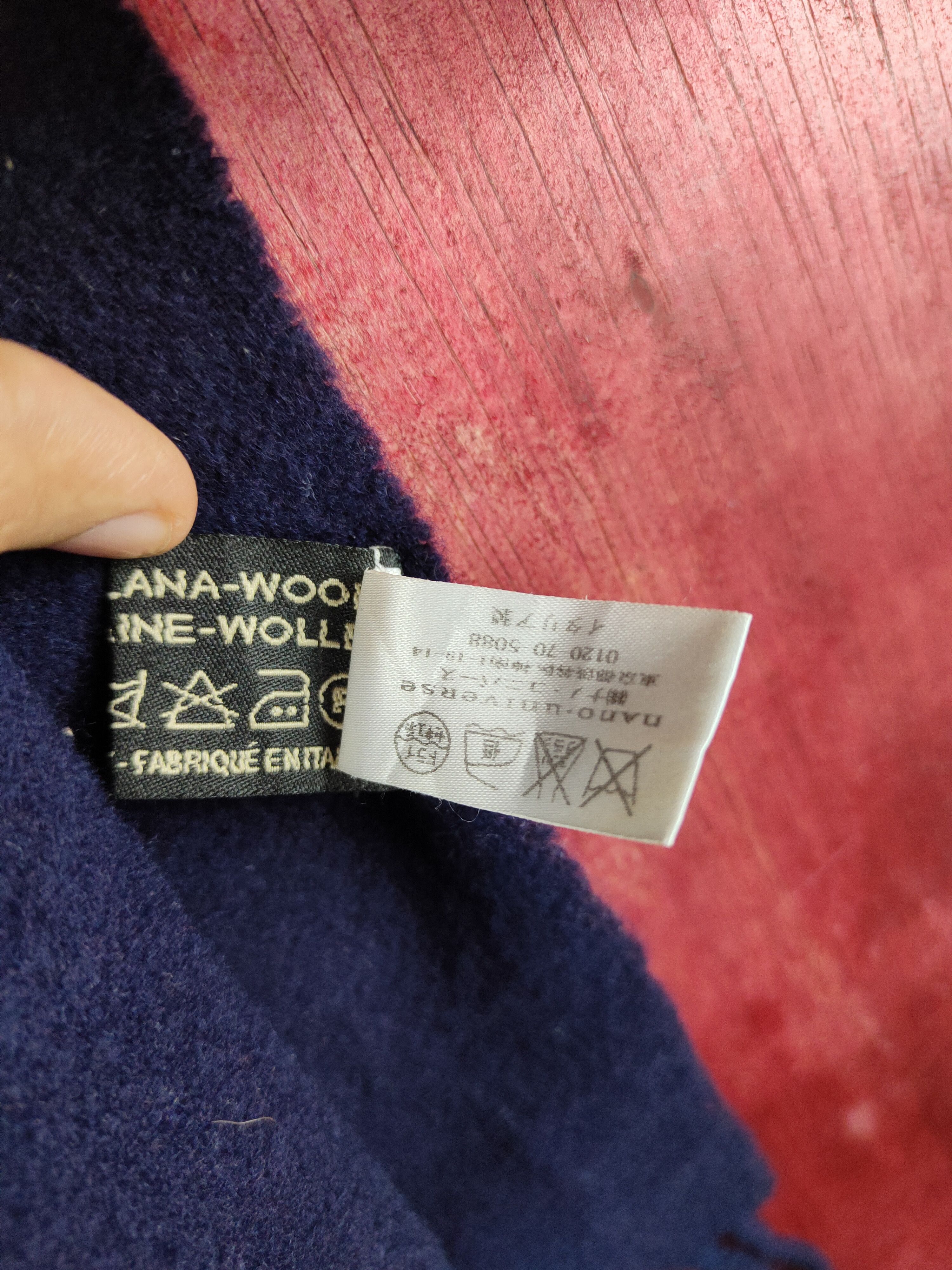 Yves Saint Laurent Yves Saint Laurent Lana Wool Muffler Scarves #m15 Size ONE SIZE - 6 Thumbnail
