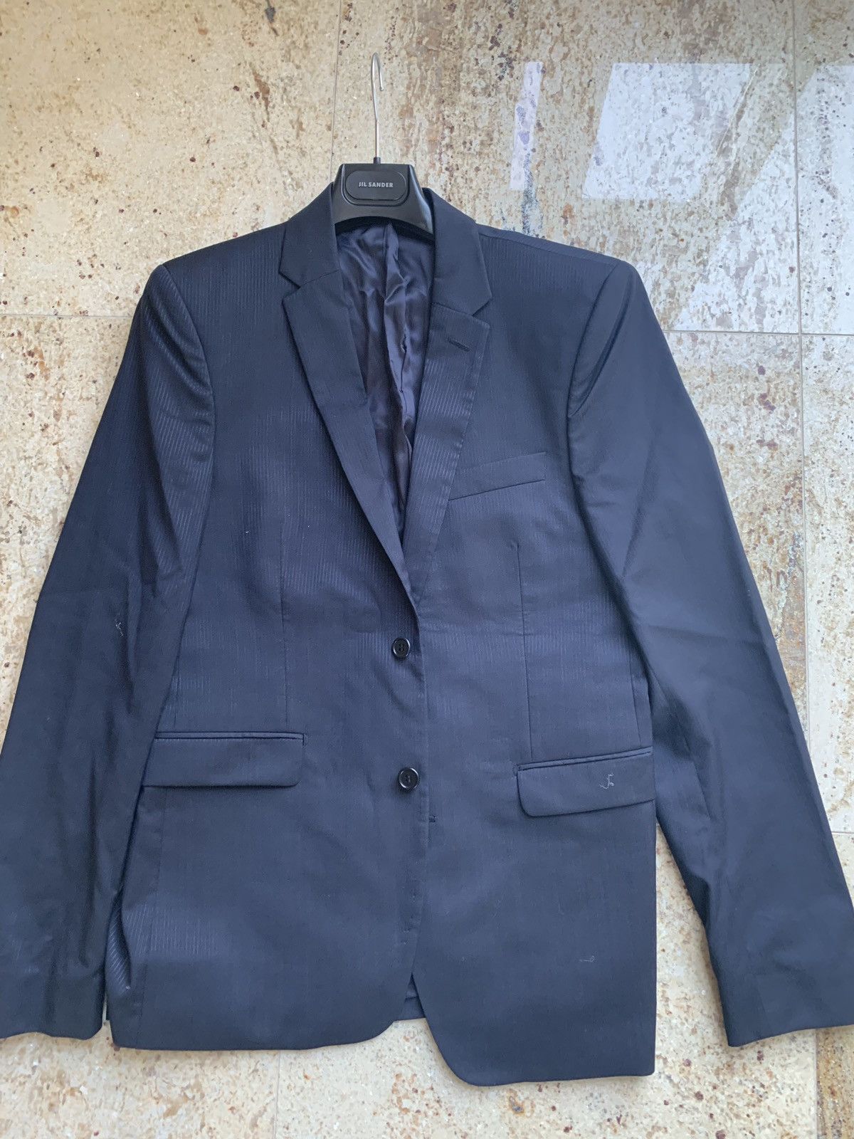 Acne Studios Jared J Pinstripe Blazer in Navy Size 40R - 4 Thumbnail
