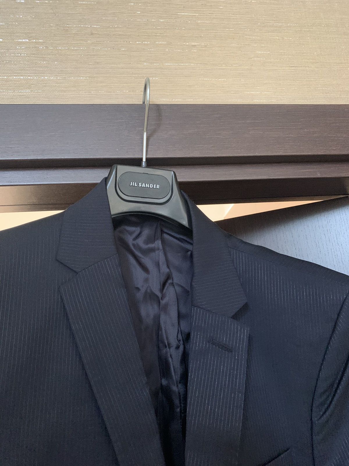 Acne Studios Jared J Pinstripe Blazer in Navy Size 40R - 5 Thumbnail