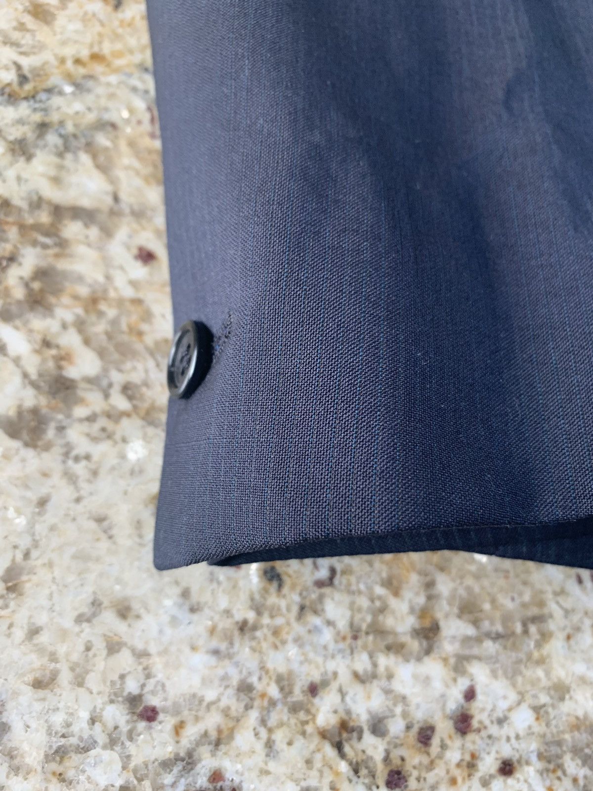 Acne Studios Jared J Pinstripe Blazer in Navy Size 40R - 7 Thumbnail