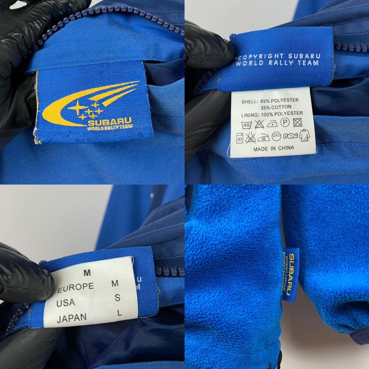 Formula 1 Vintage Subaru World Rally Team Reversible Fleece/Jacket Size US M / EU 48-50 / 2 - 24 Thumbnail