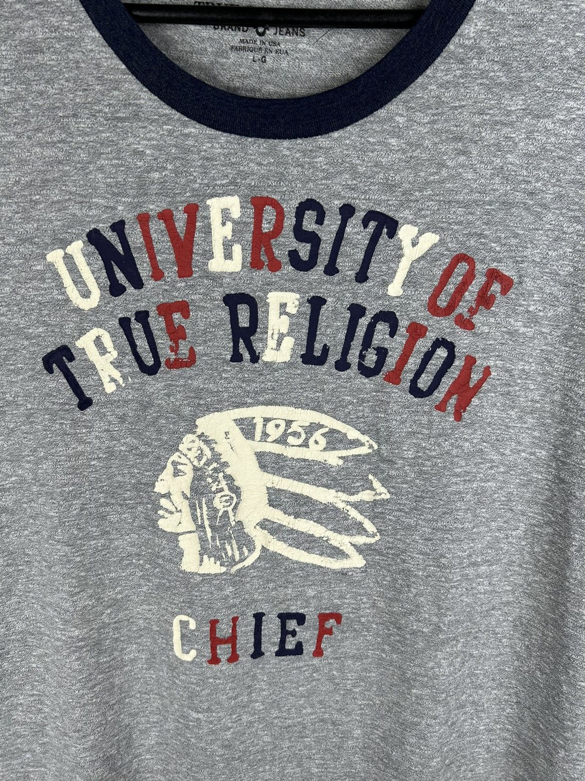 Other Mens Vintage True Religion Chief T Shirt y2k streetwear tee Size US L / EU 52-54 / 3 - 3 Thumbnail