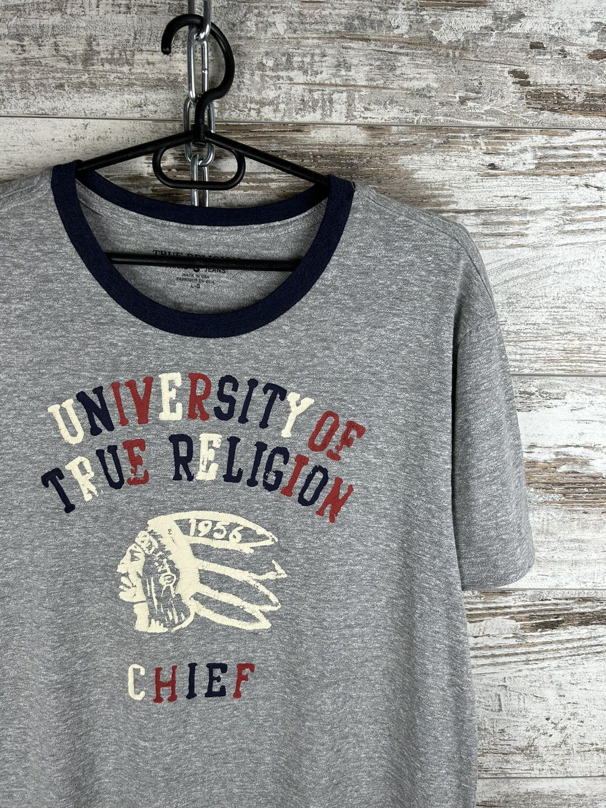 Other Mens Vintage True Religion Chief T Shirt y2k streetwear tee Size US L / EU 52-54 / 3 - 2 Thumbnail