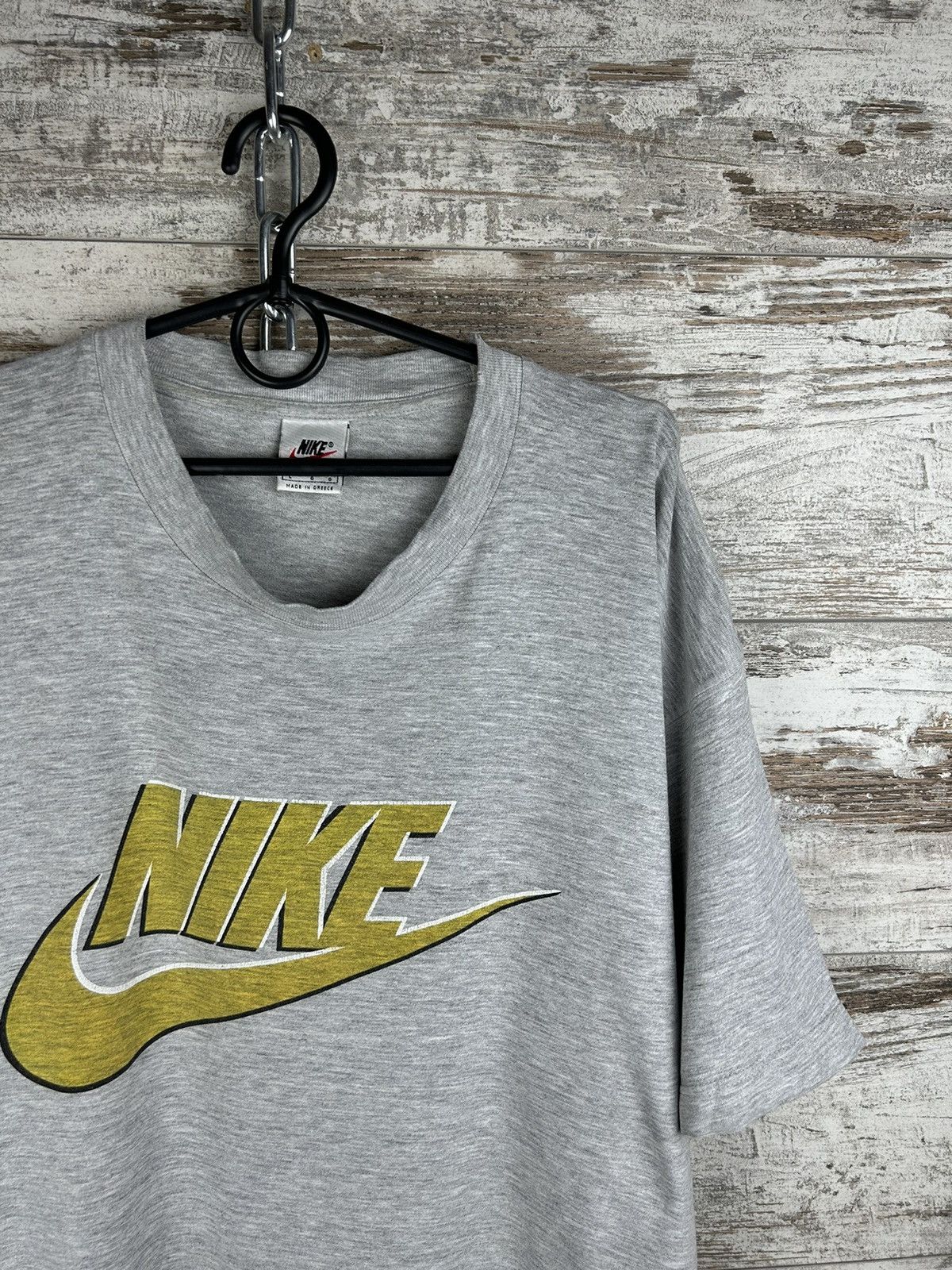 Nike Mens Vintage Nike Big Logo T Shirt rare y2k streetwear tee Size US L / EU 52-54 / 3 - 2 Thumbnail