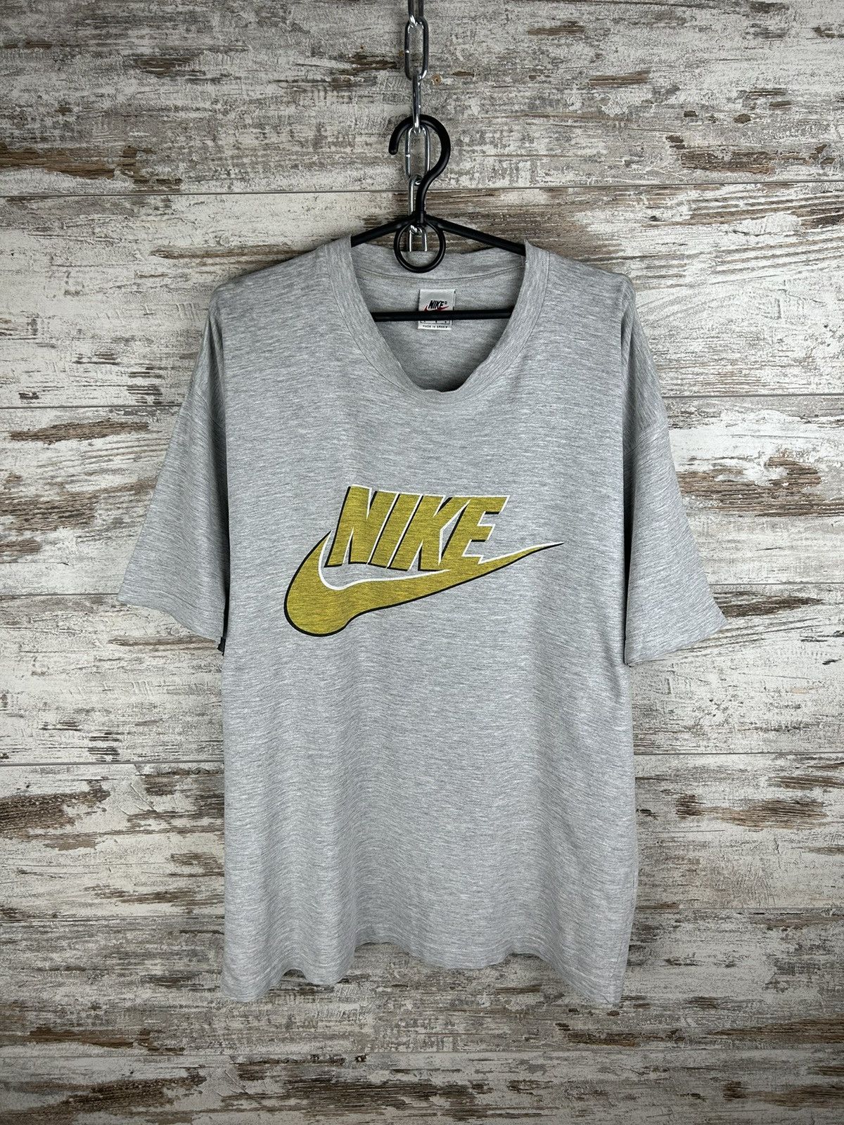 Nike Mens Vintage Nike Big Logo T Shirt rare y2k streetwear tee Size US L / EU 52-54 / 3 - 1 Thumbnail