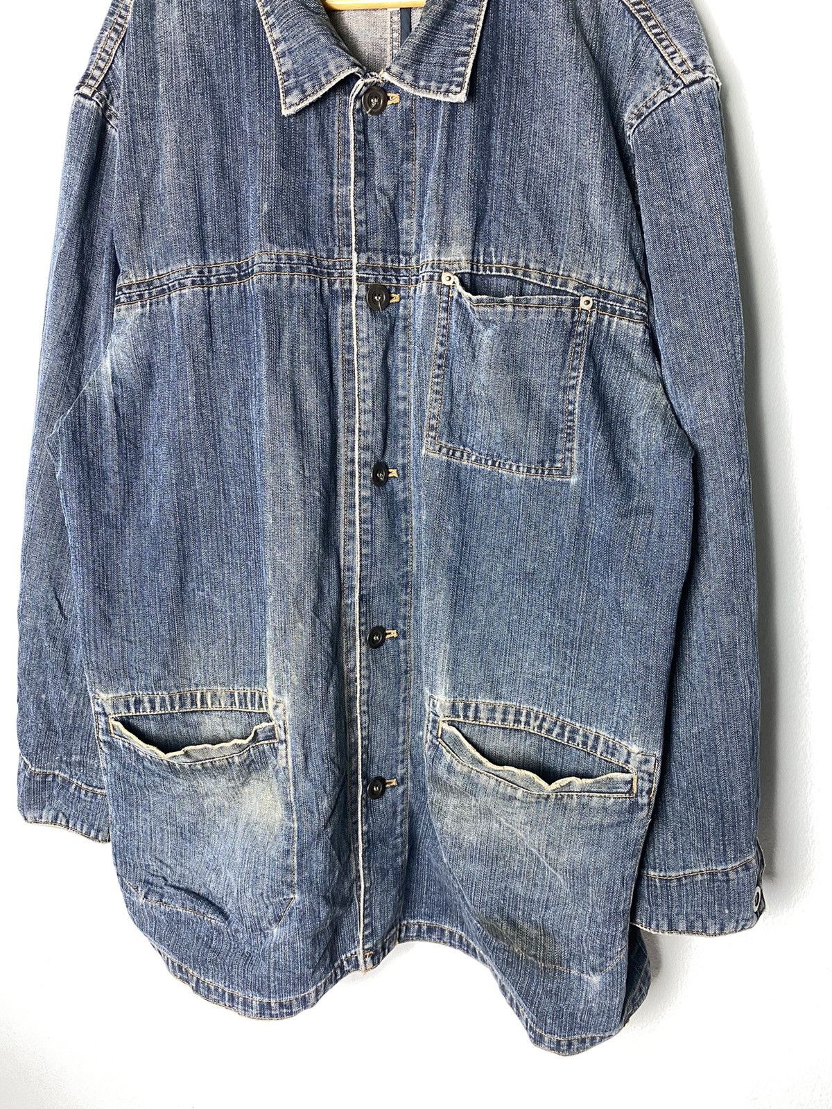 Converse × Vintage Converse Denim Jacket Size US XL / EU 56 / 4 - 2 Thumbnail