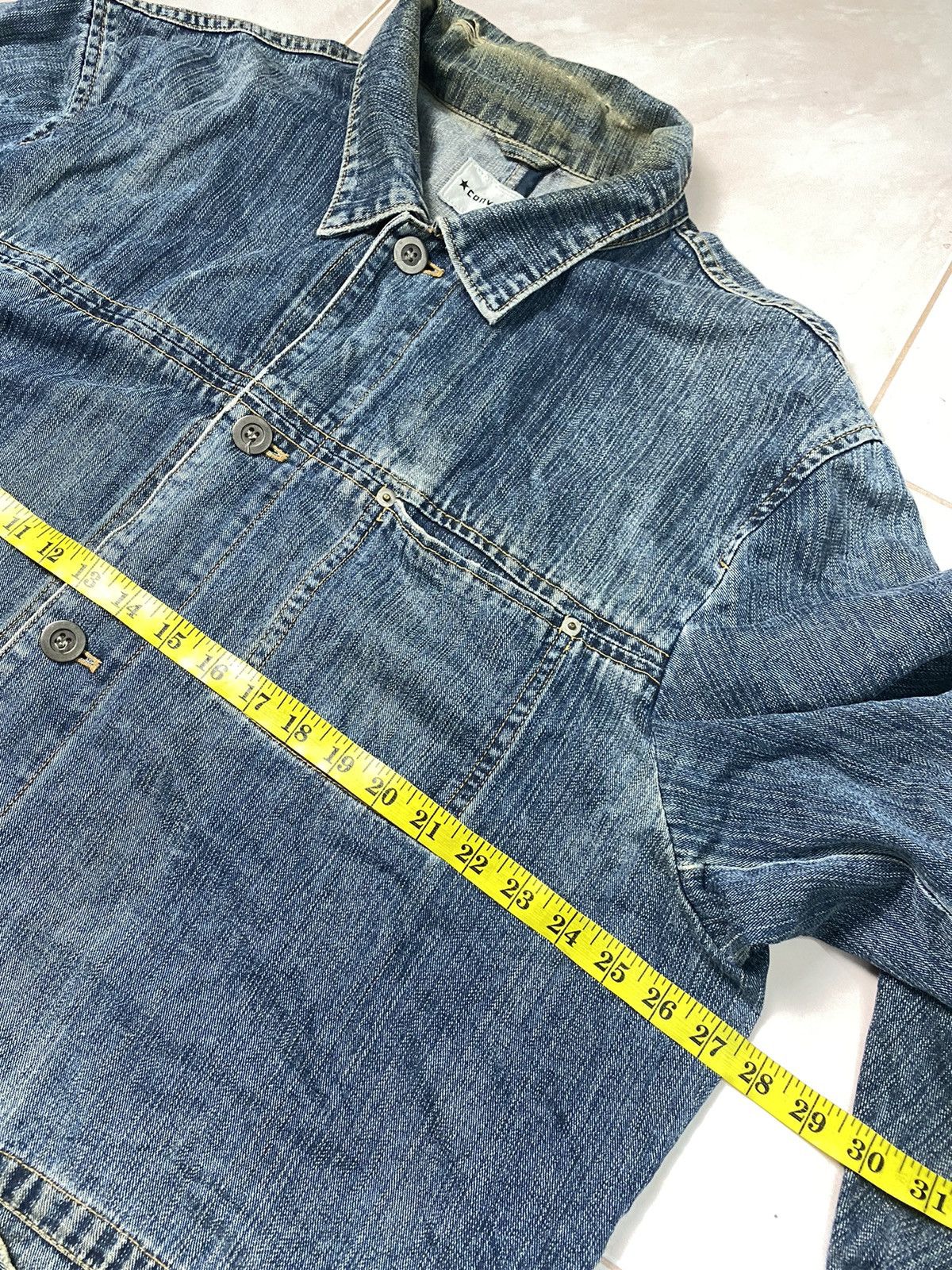 Converse × Vintage Converse Denim Jacket Size US XL / EU 56 / 4 - 13 Thumbnail