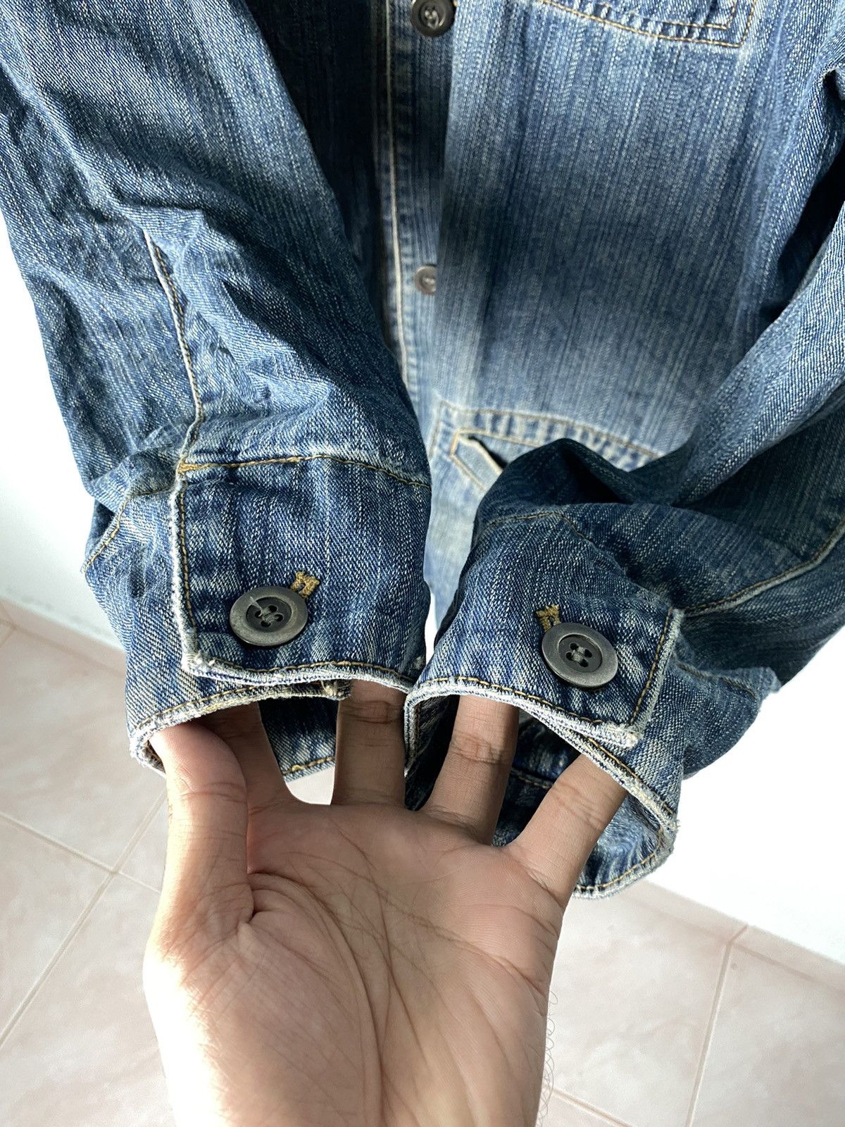 Converse × Vintage Converse Denim Jacket Size US XL / EU 56 / 4 - 6 Thumbnail