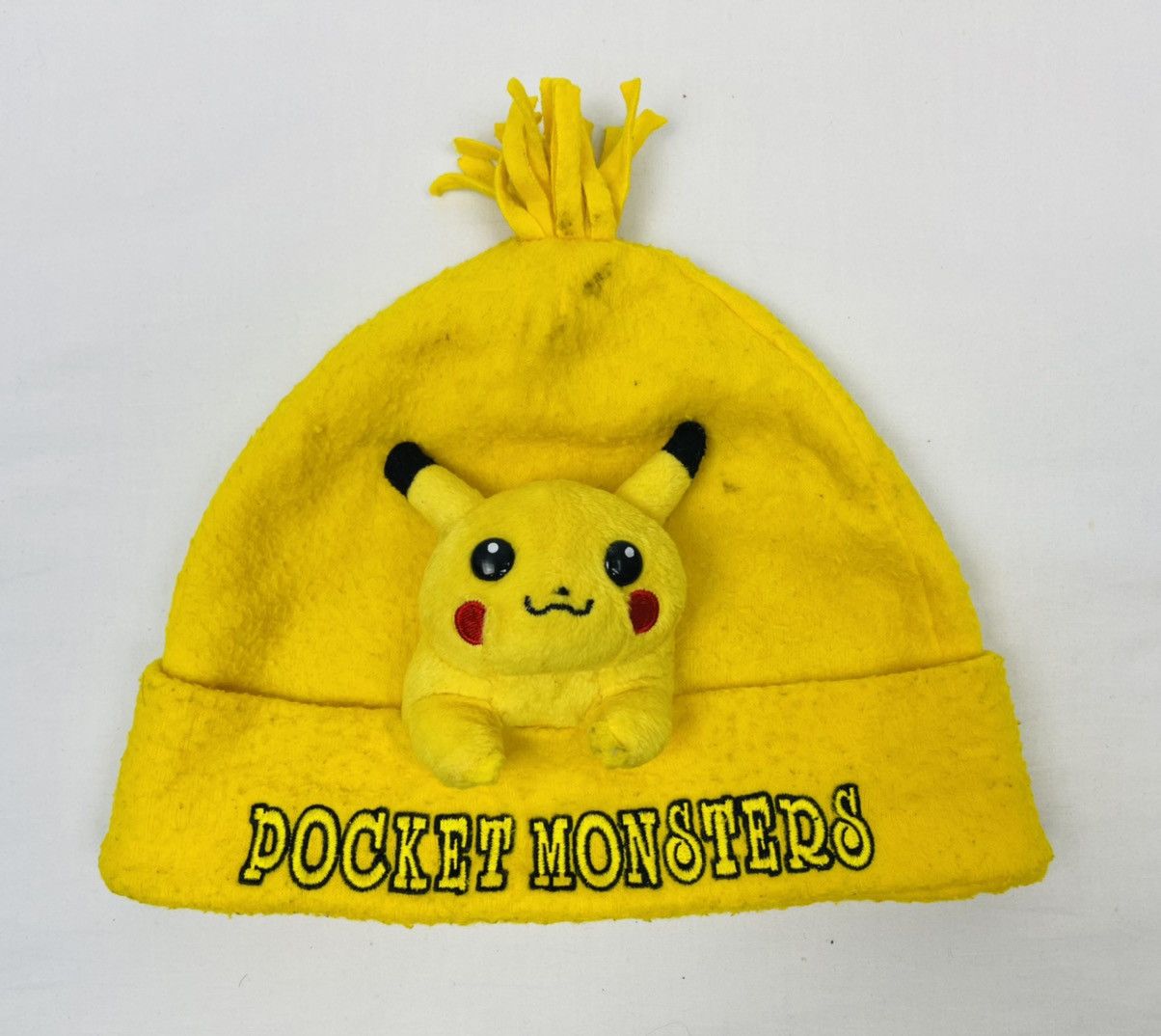 Anime Pokemon Pikachu Beanie Hat Size ONE SIZE - 2 Thumbnail