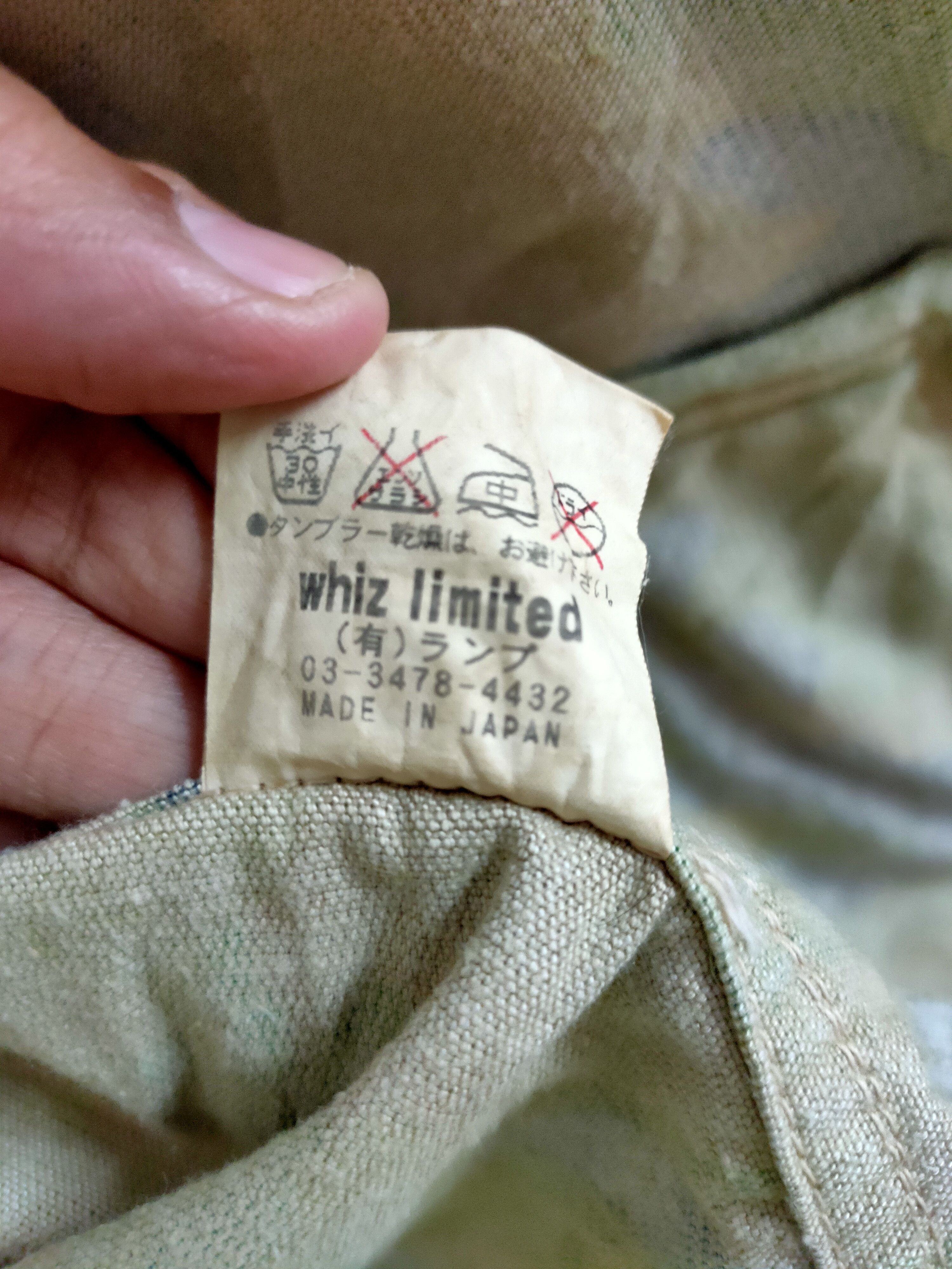 WHIZ LIMITED Vintage Whiz Limited Camo Button Jacket Size US S / EU 44-46 / 1 - 10 Thumbnail