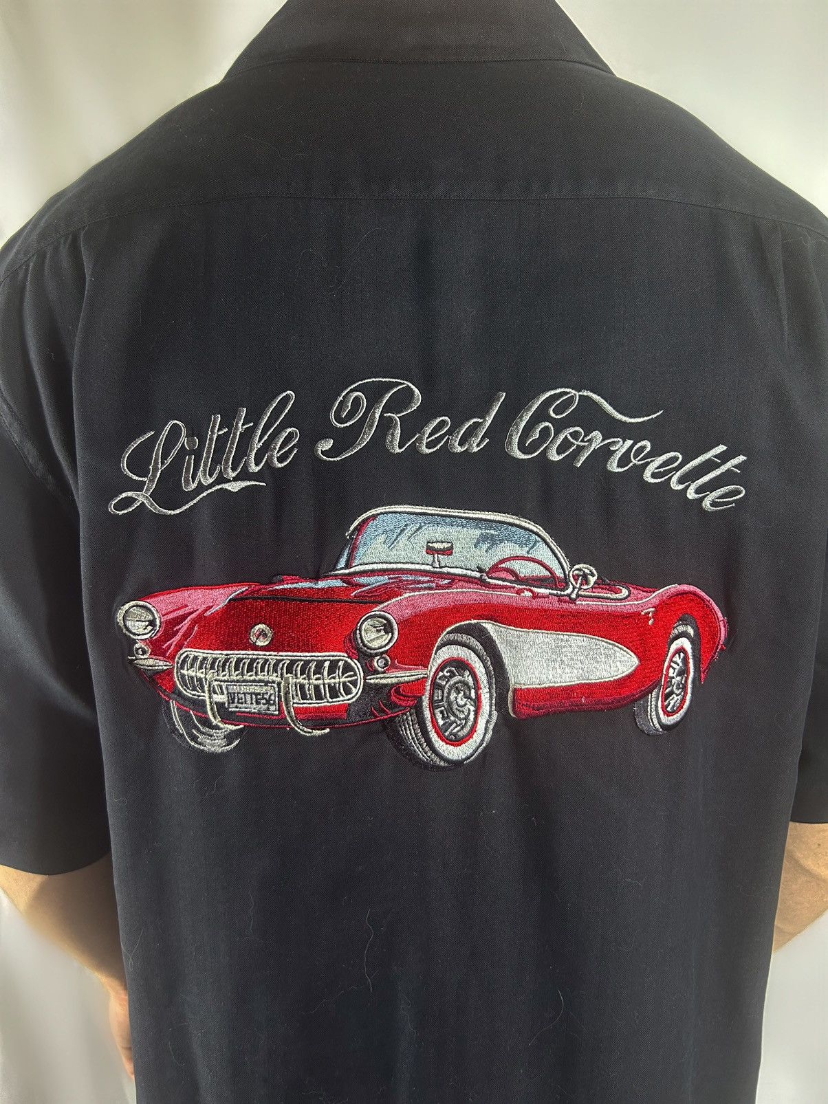 Pacific Beach Embroidered Corvette shirt