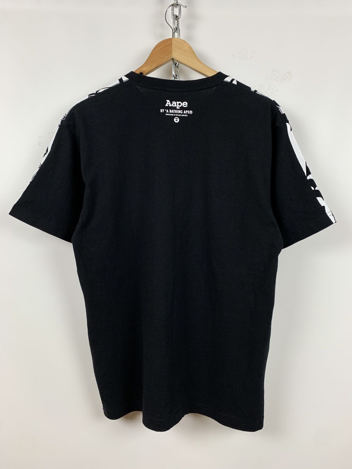Aape Aape By A Bathing Ape Black Universe T-Shirt Size US L / EU 52-54 / 3 - 2 Thumbnail