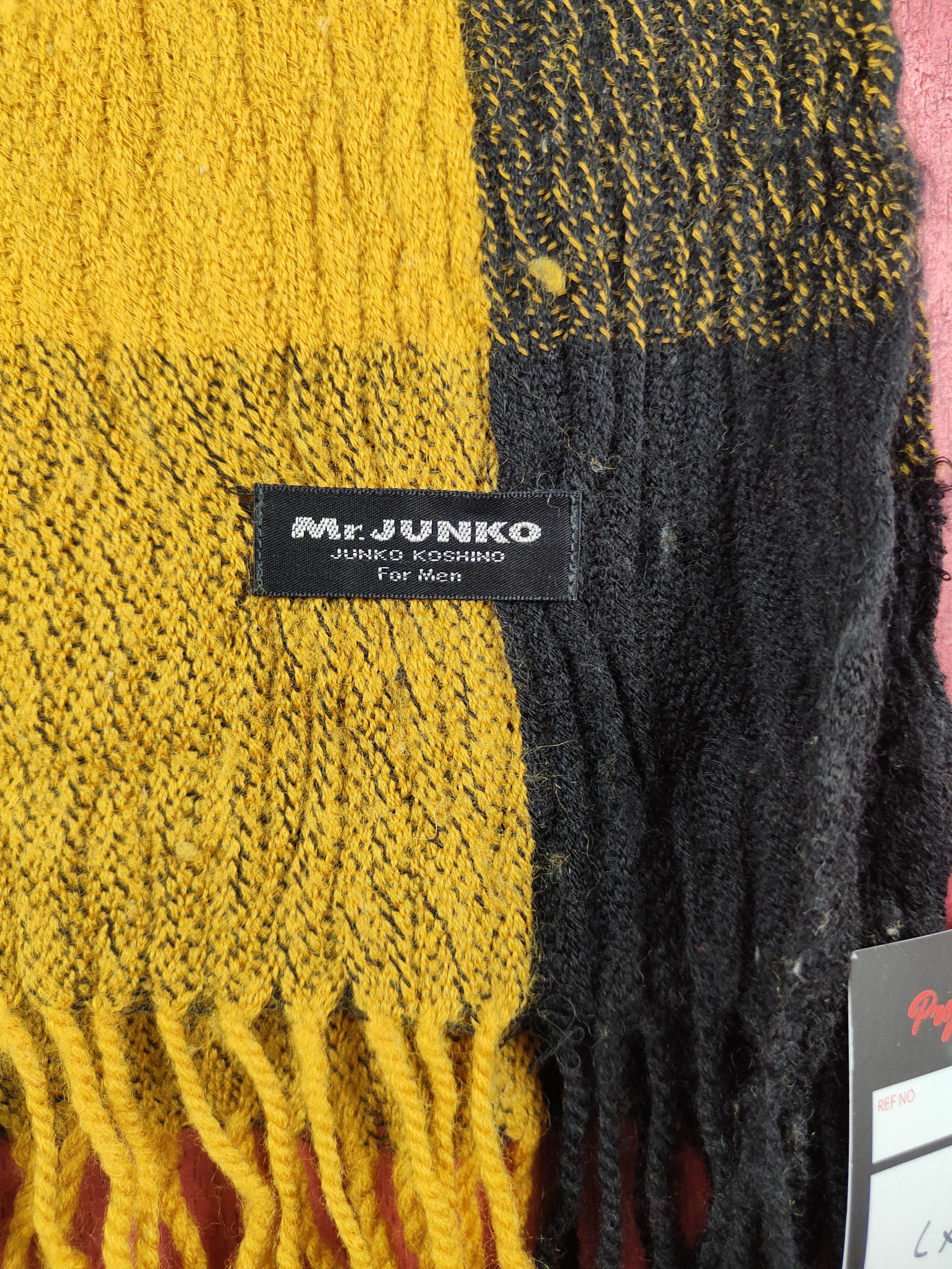 Mr. Junko Mr.Junko Koshino Stripe Muffler Scarves #m26 DL Size ONE SIZE - 6 Thumbnail