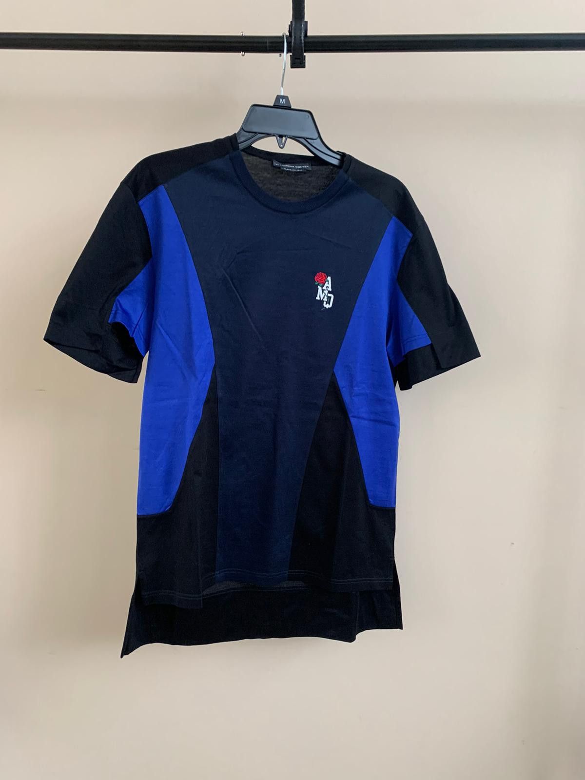 Alexander McQueen Embroidered Logo Tee in Multicolor Size US M / EU 48-50 / 2 - 2 Thumbnail